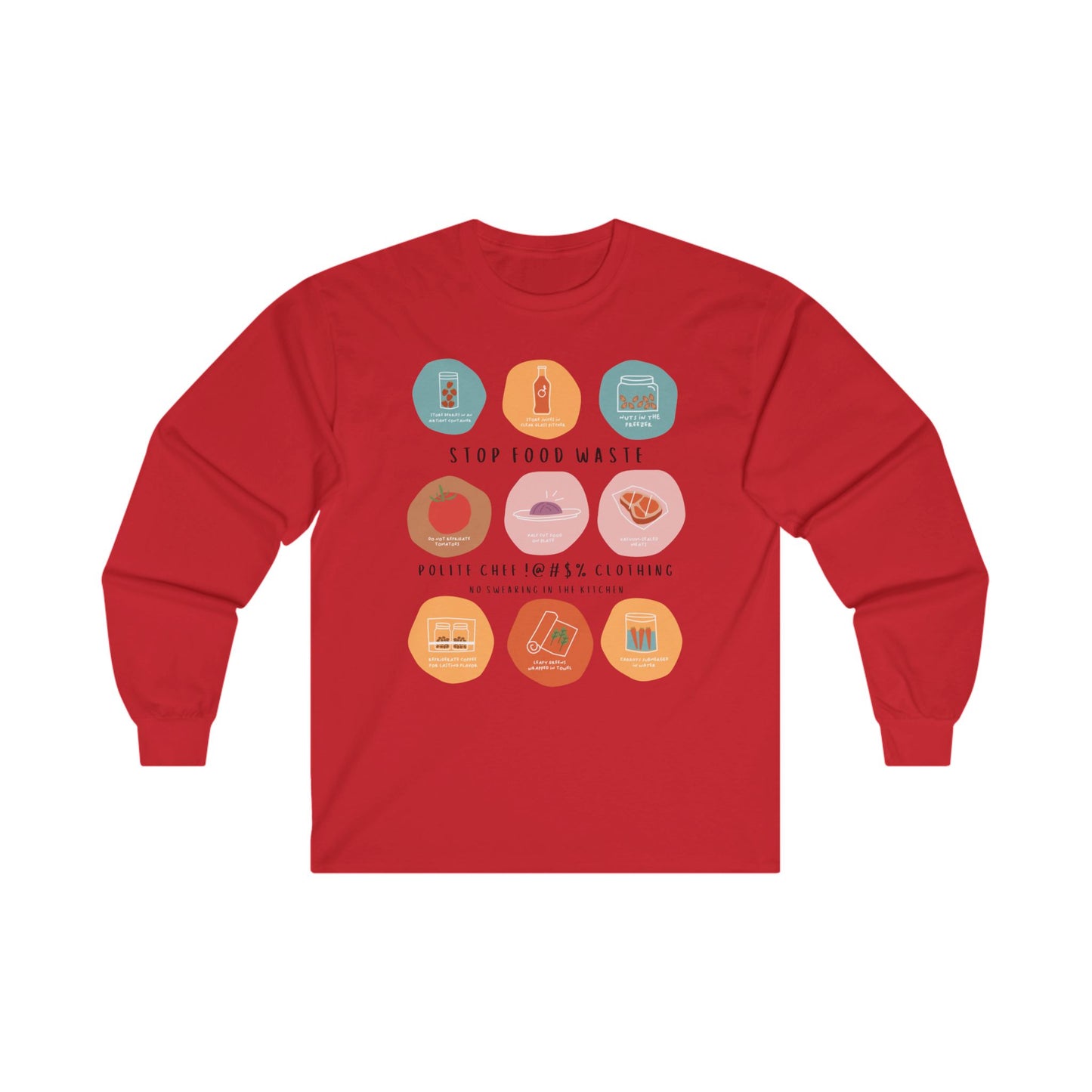 Stop Food Waste Long Sleeve Tee