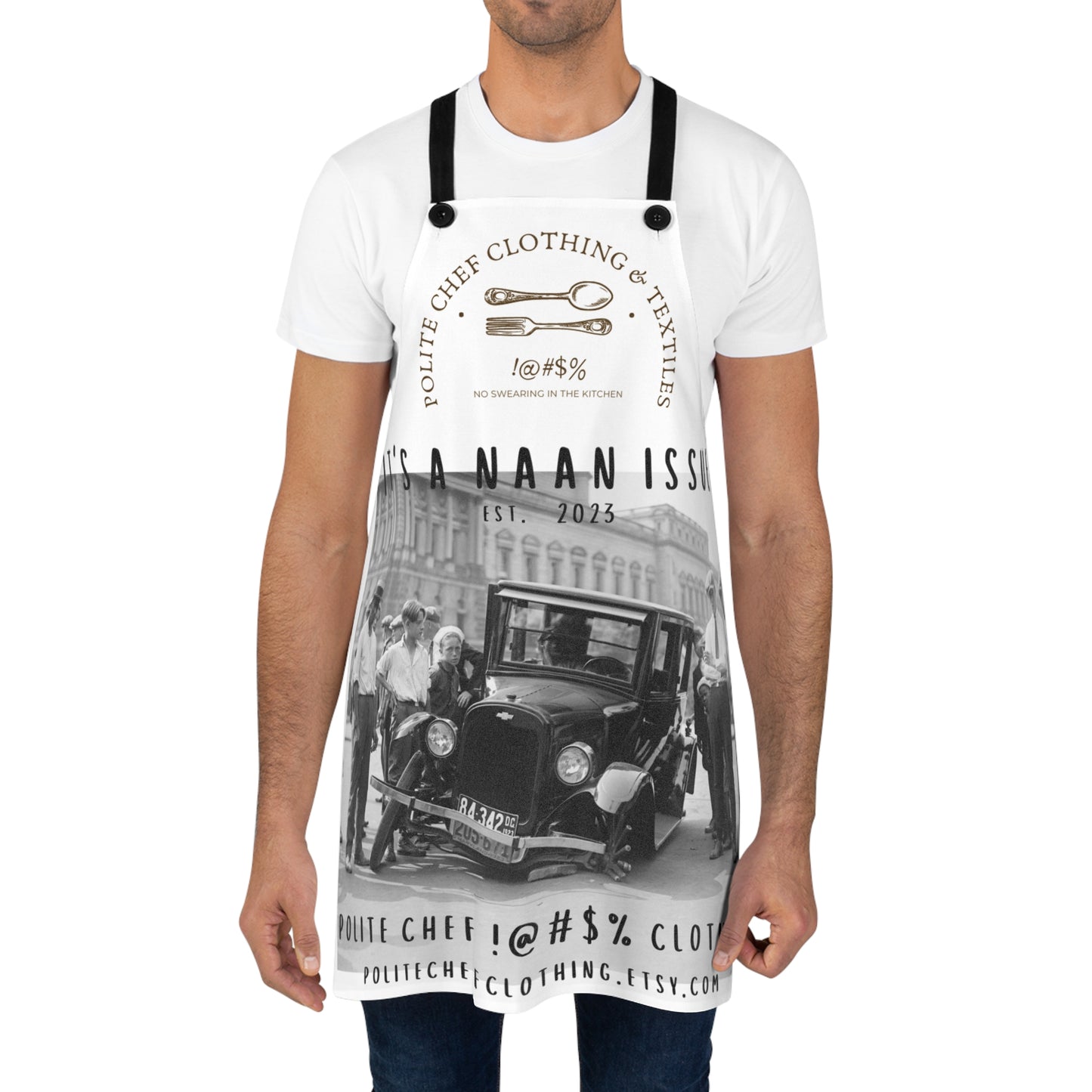 It's A Naan Issue Apron (AOP)