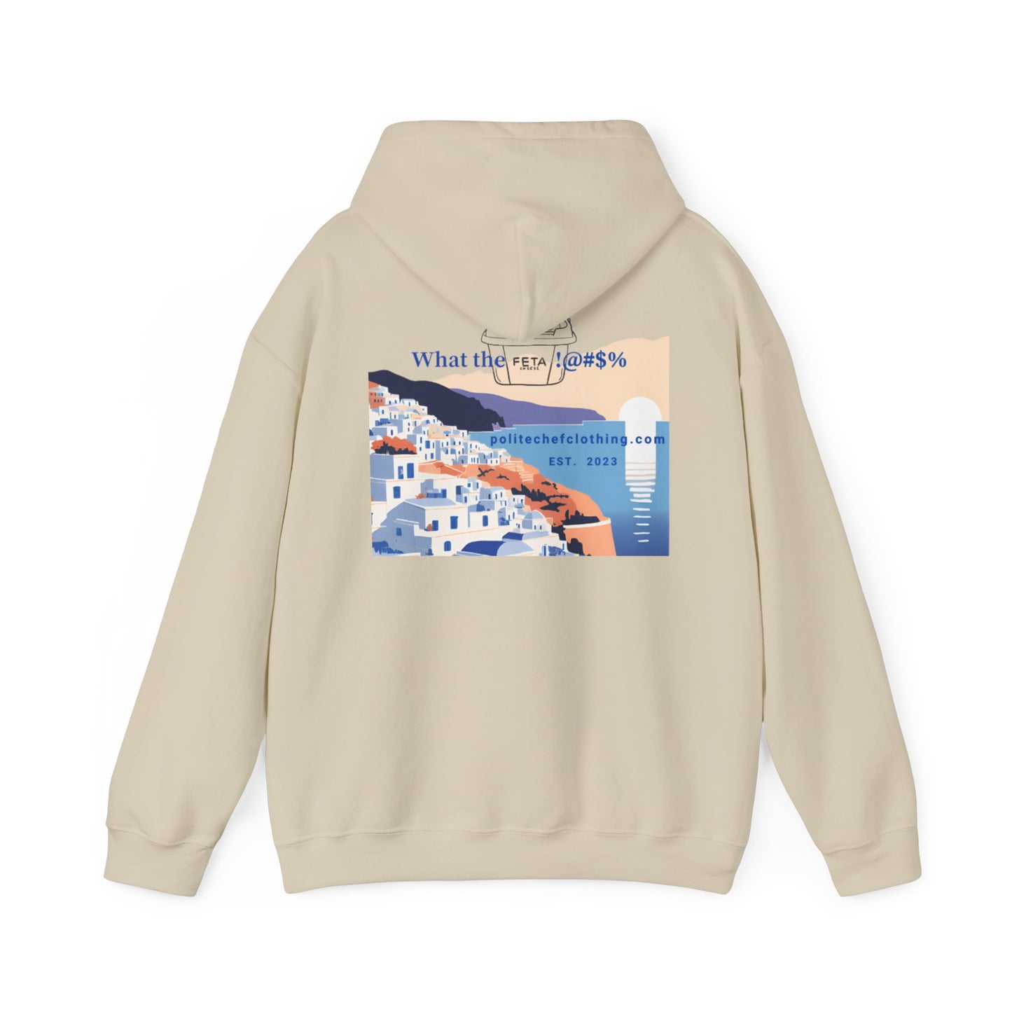 What the Feta Unisex Heavy Blend™ Hooded Sweatshirt