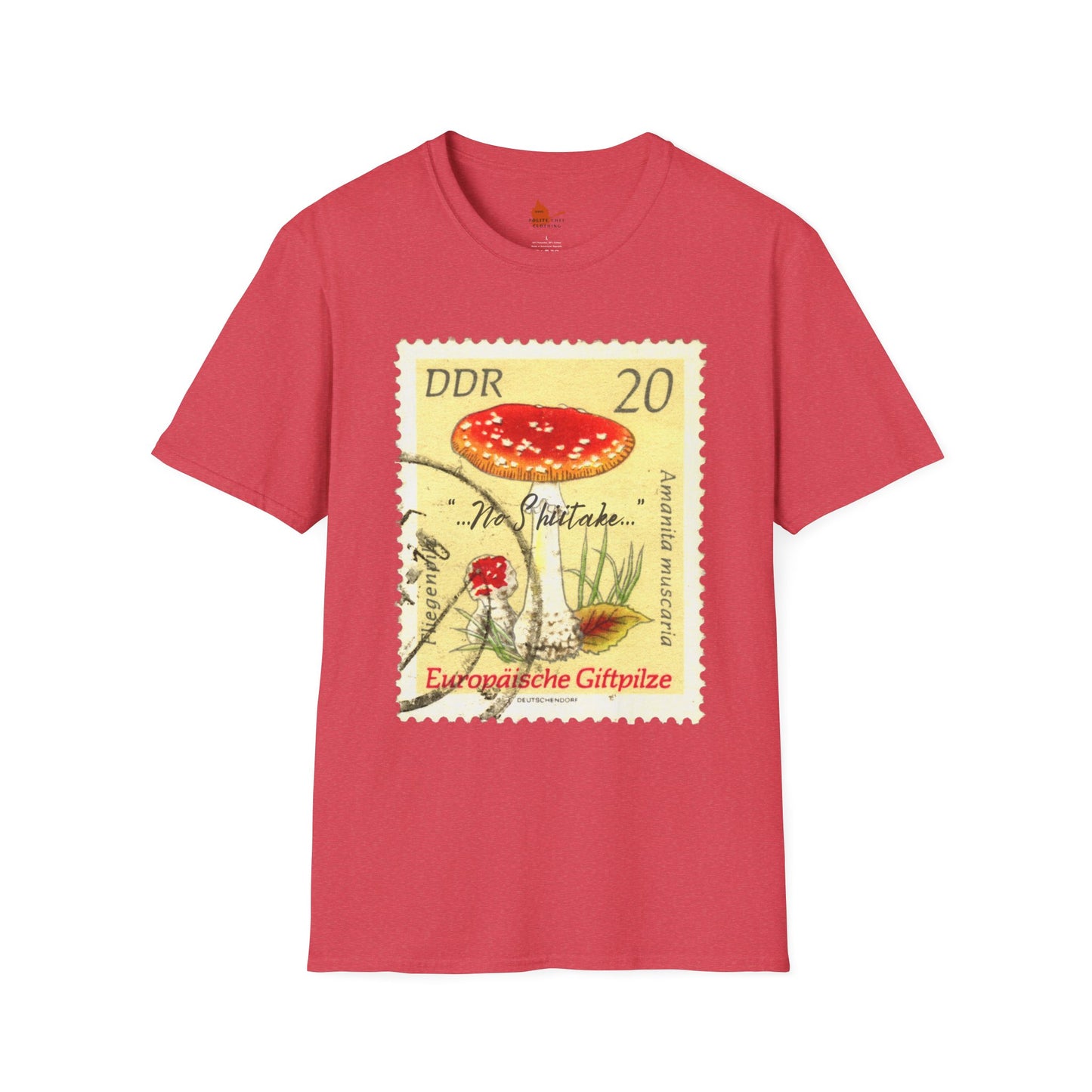 No Shiitake Vintage-Style Unisex Softstyle T-Shirt