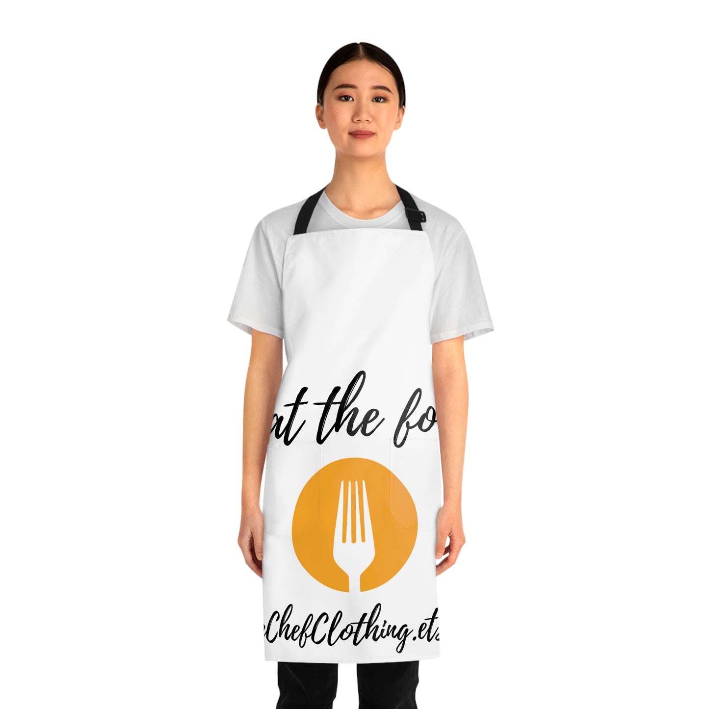 What the Fork? Apron with Pockets (AOP)