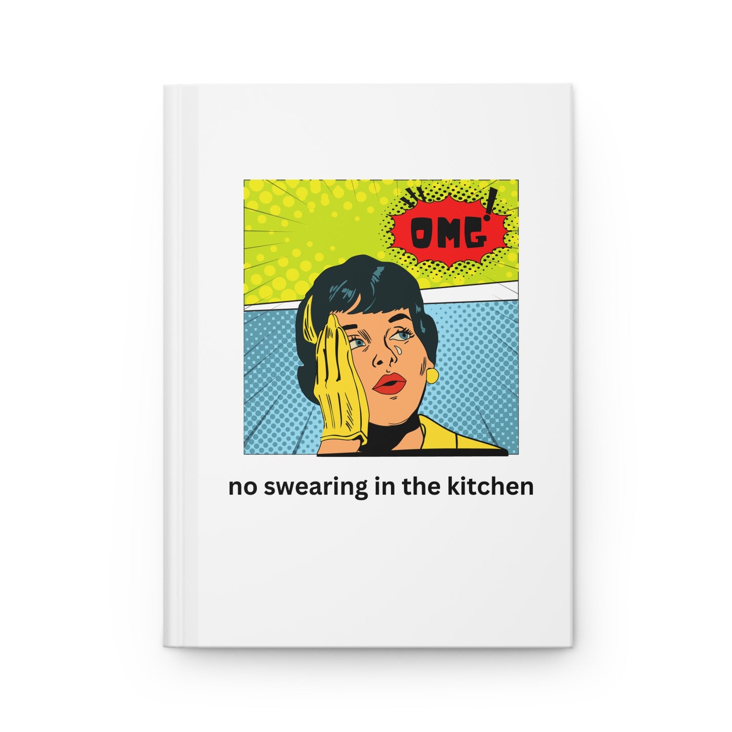 OMG No Swearing Hardcover Journal Matte