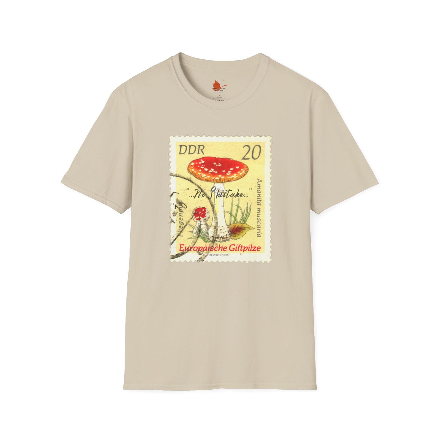 No Shiitake Vintage-Style Unisex Softstyle T-Shirt