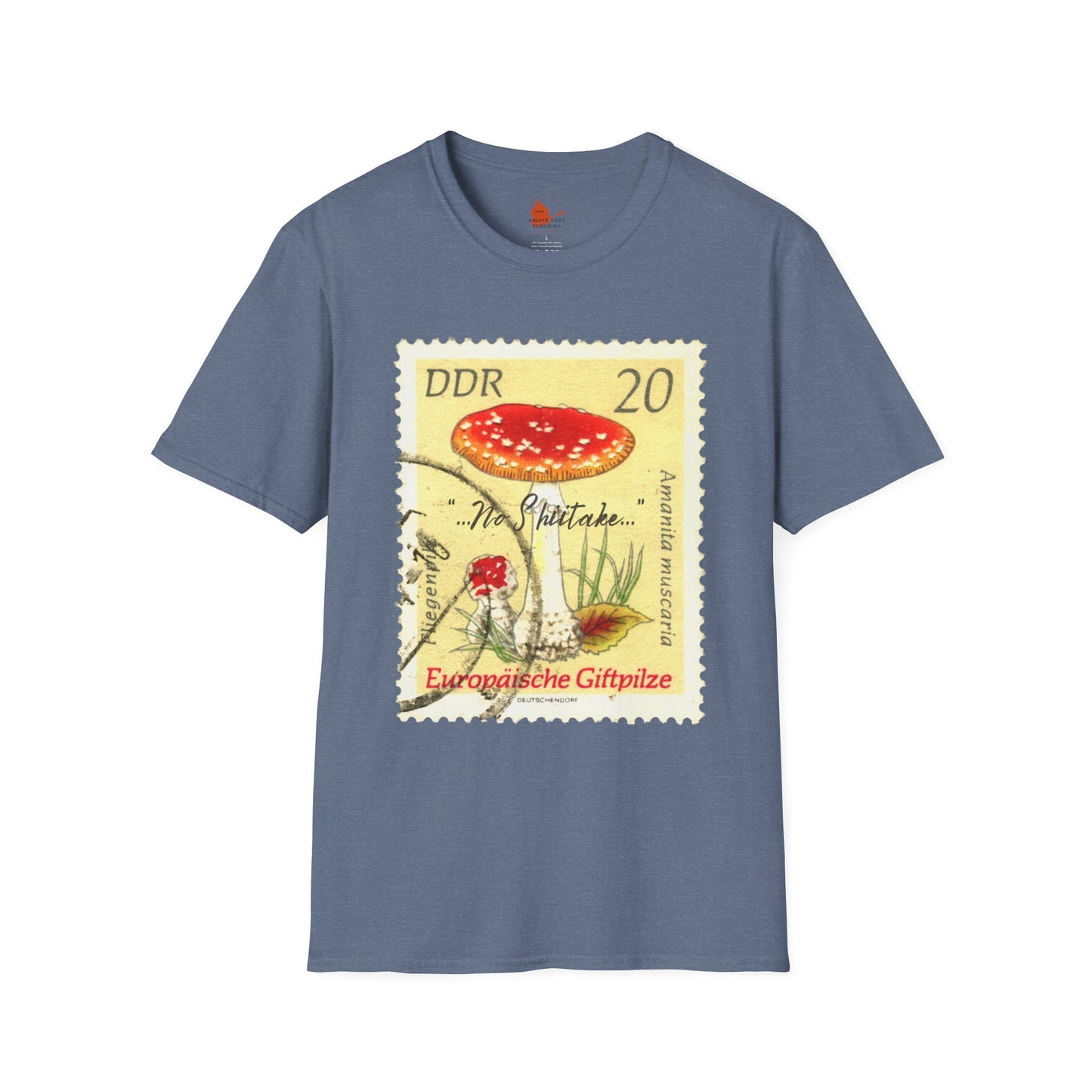 No Shiitake Vintage-Style Unisex Softstyle T-Shirt