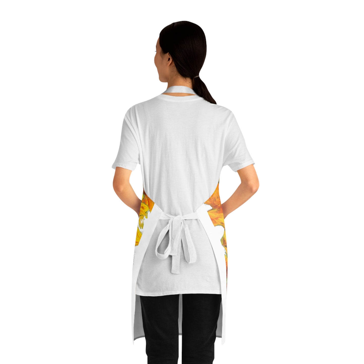 Van Gogh Sunflower Apron with Pockets! (AOP)