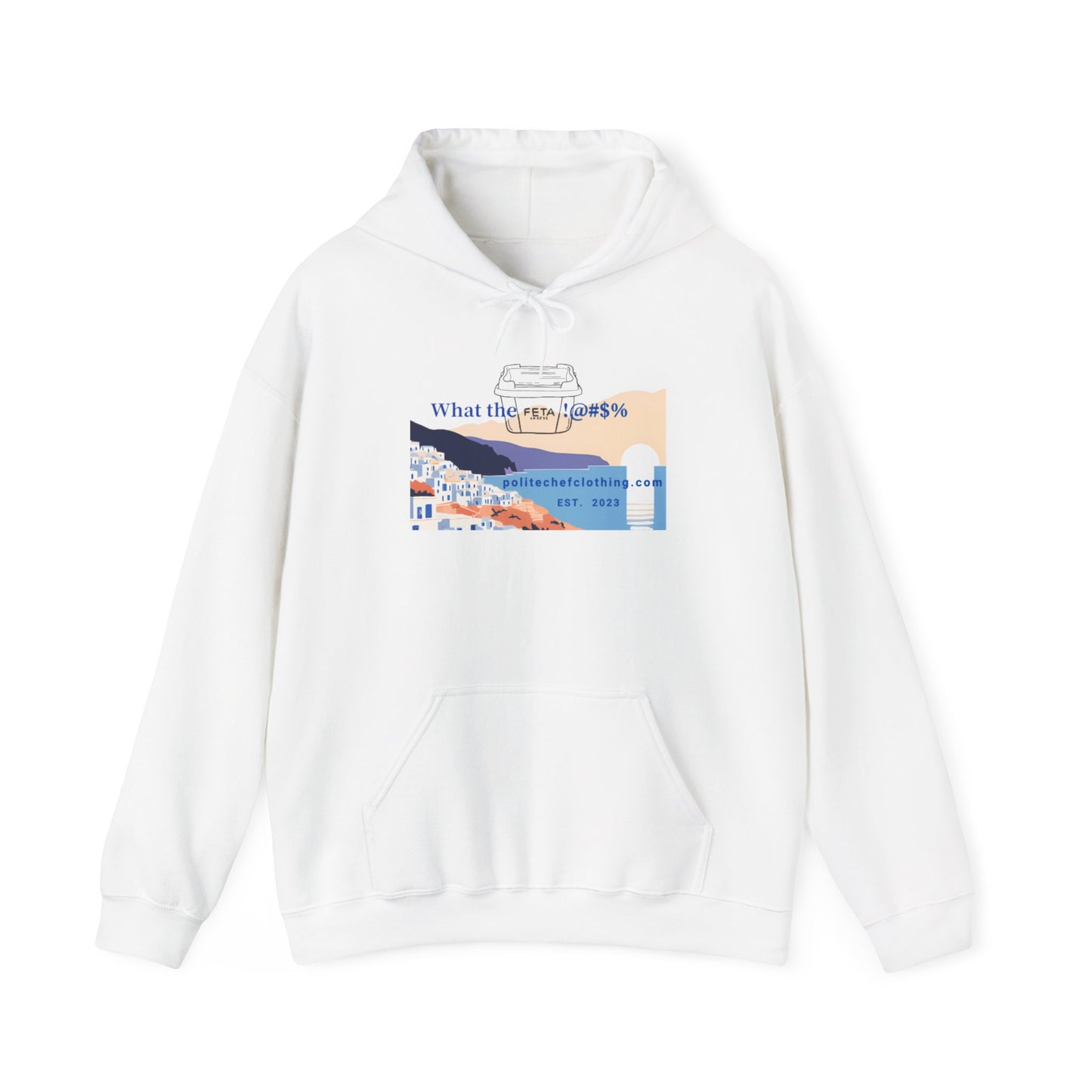 What the Feta Unisex Heavy Blend™ Hooded Sweatshirt