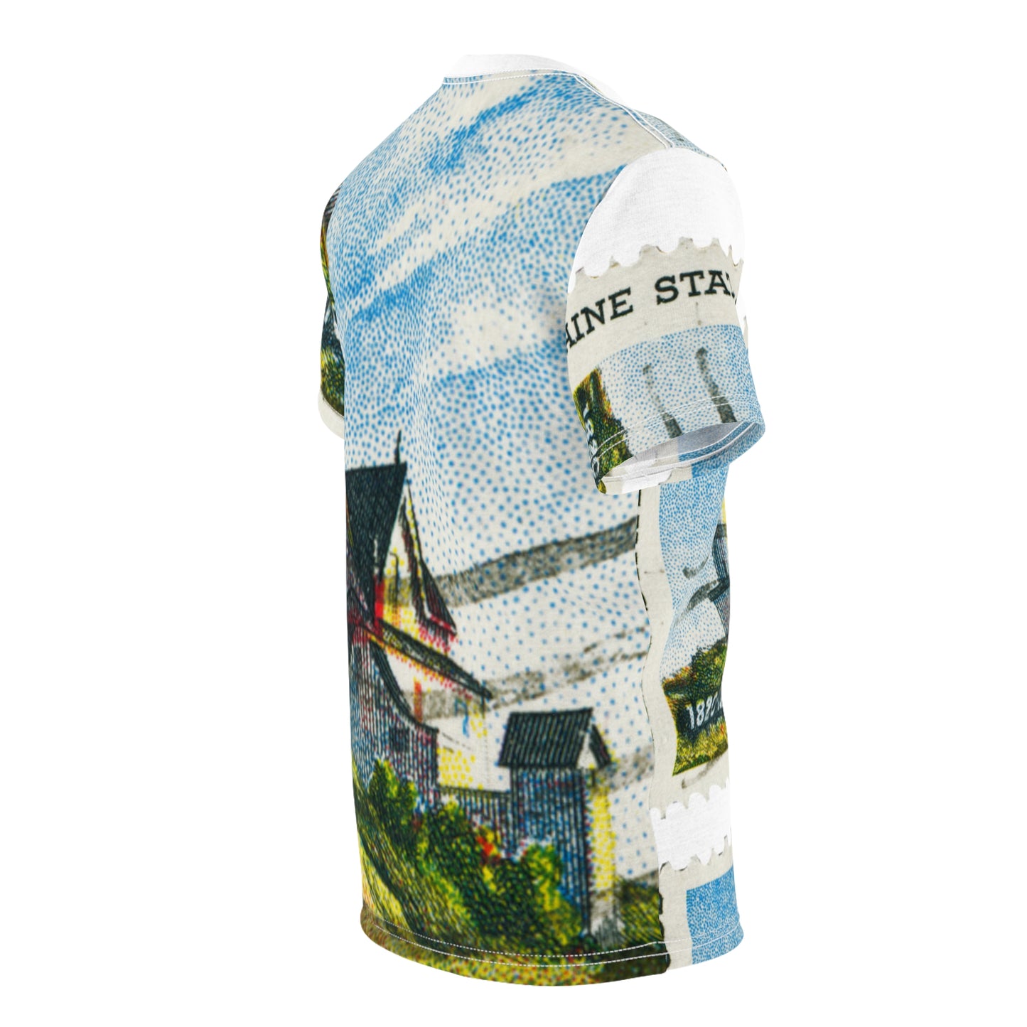 Go Sea Maine Unisex Cut & Sew Tee (AOP)