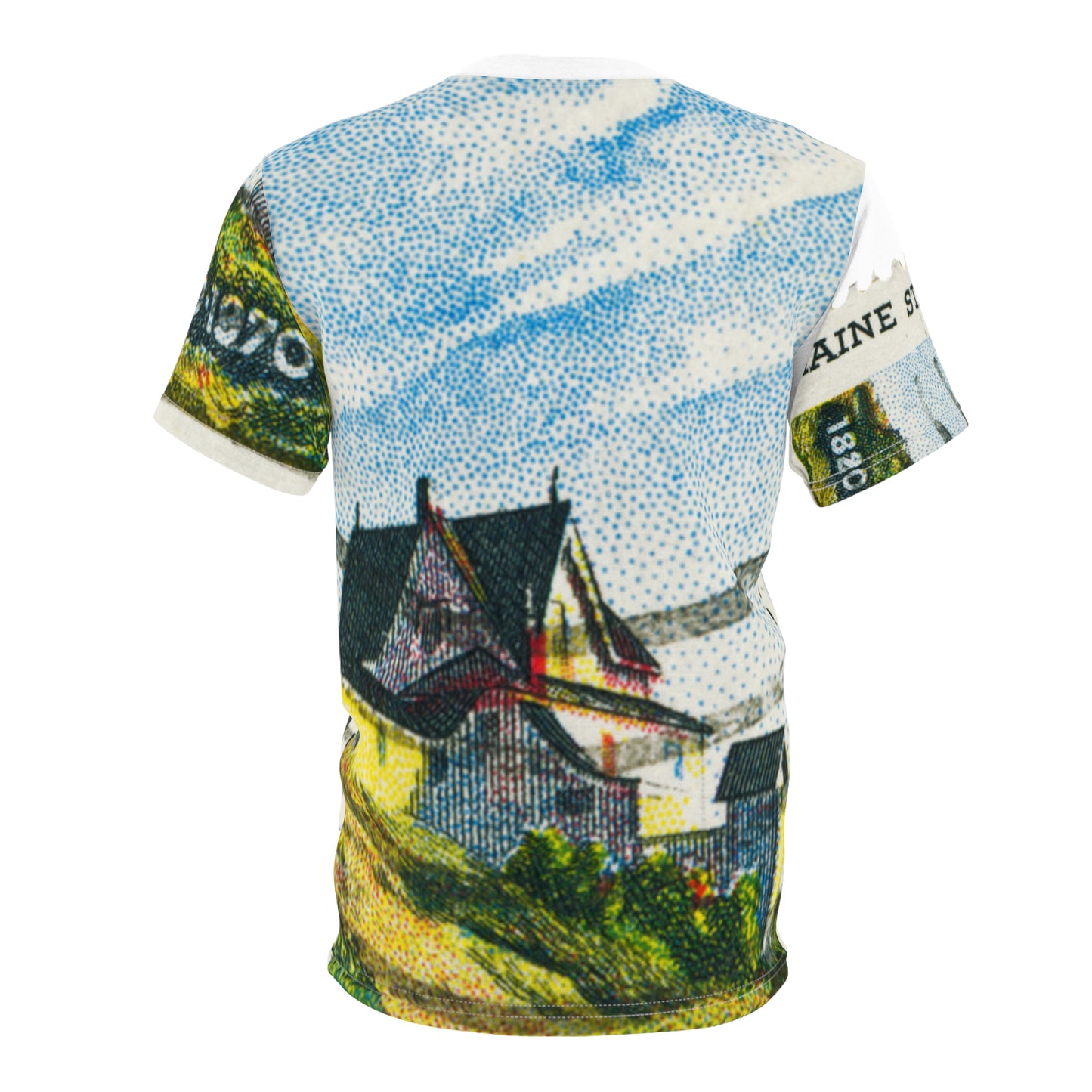 Go Sea Maine Unisex Cut & Sew Tee (AOP)