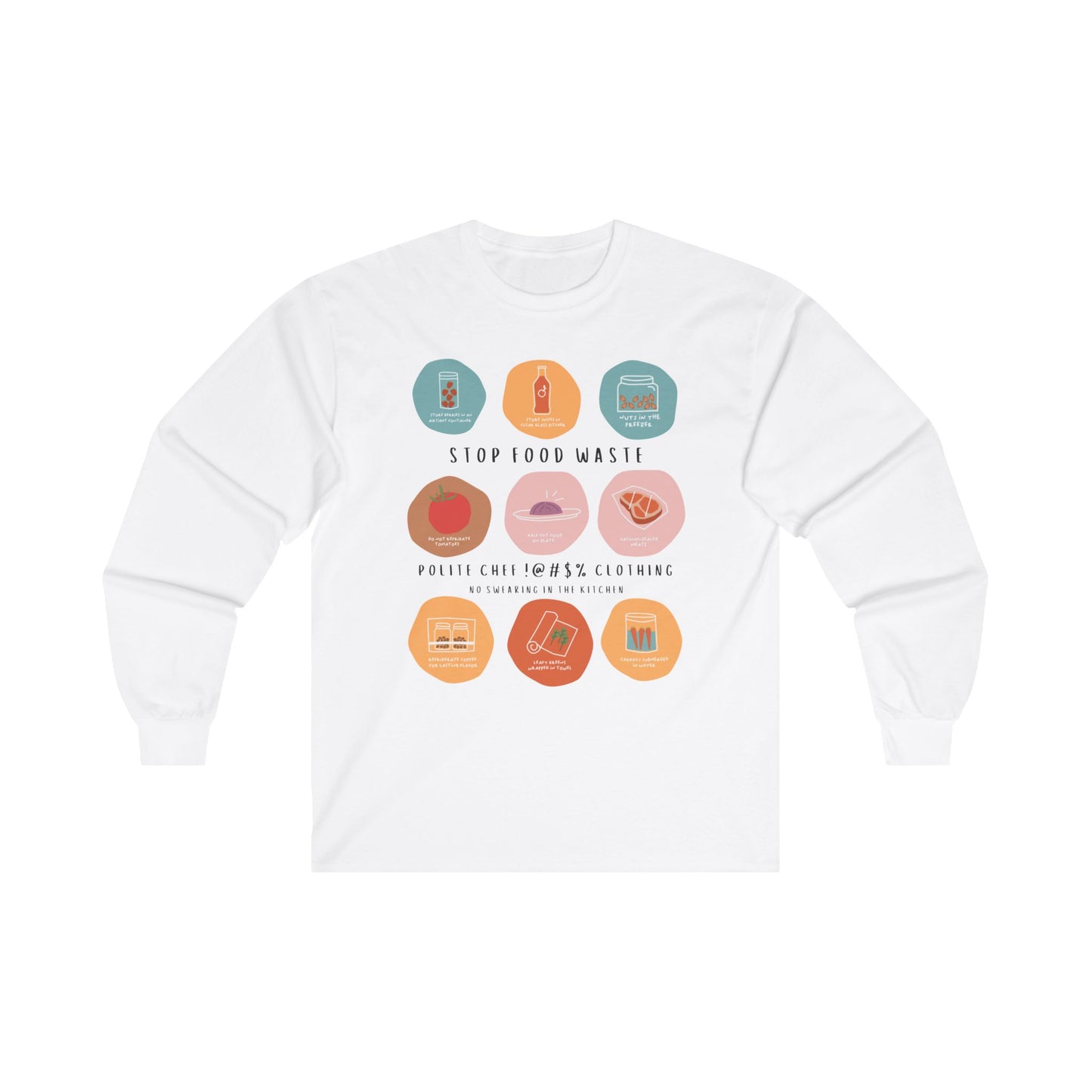 Stop Food Waste Long Sleeve Tee