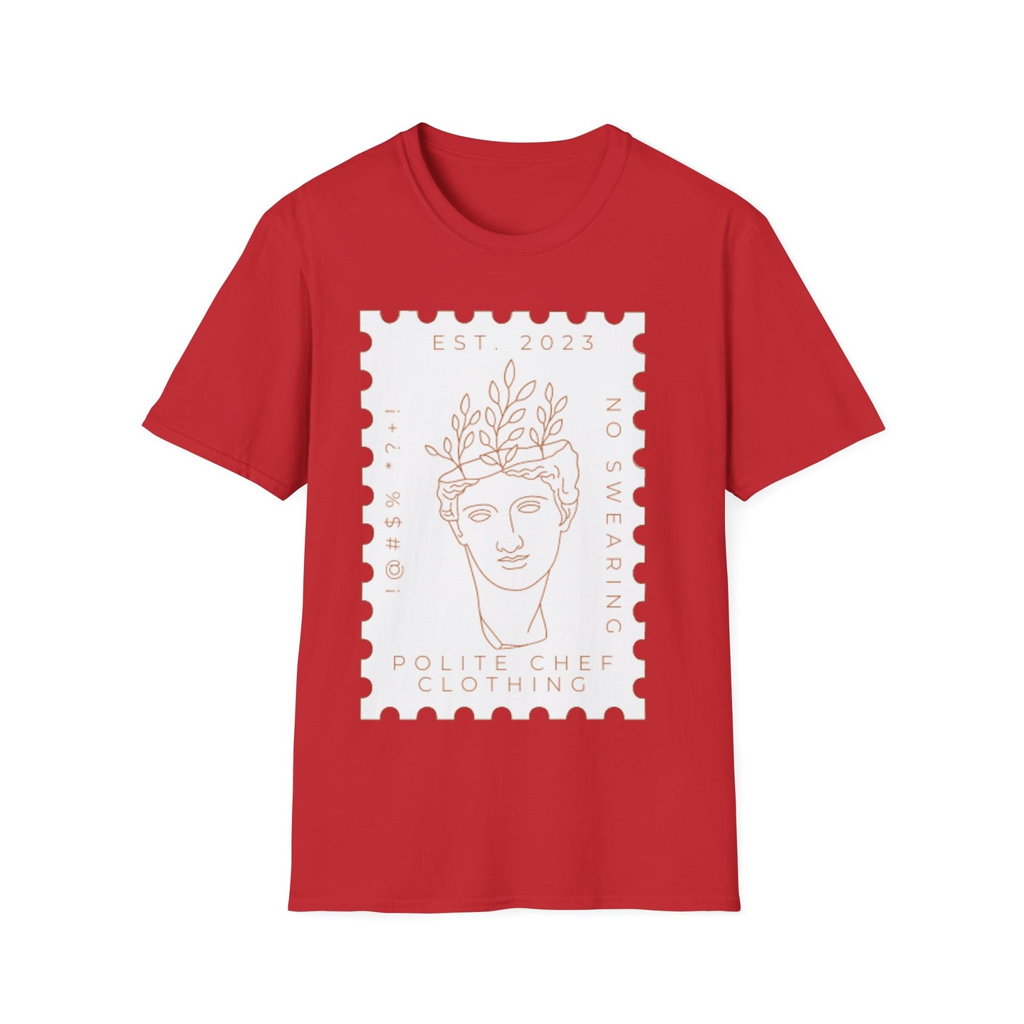Vintage Stamp Polite Chef Clothing T-Shirt