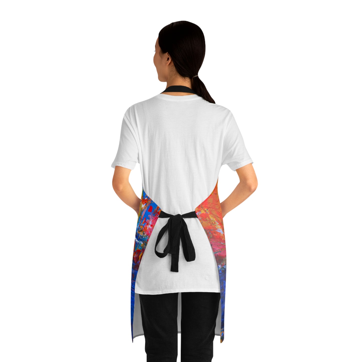 Sky On Fire Apron with Pockets! (AOP)