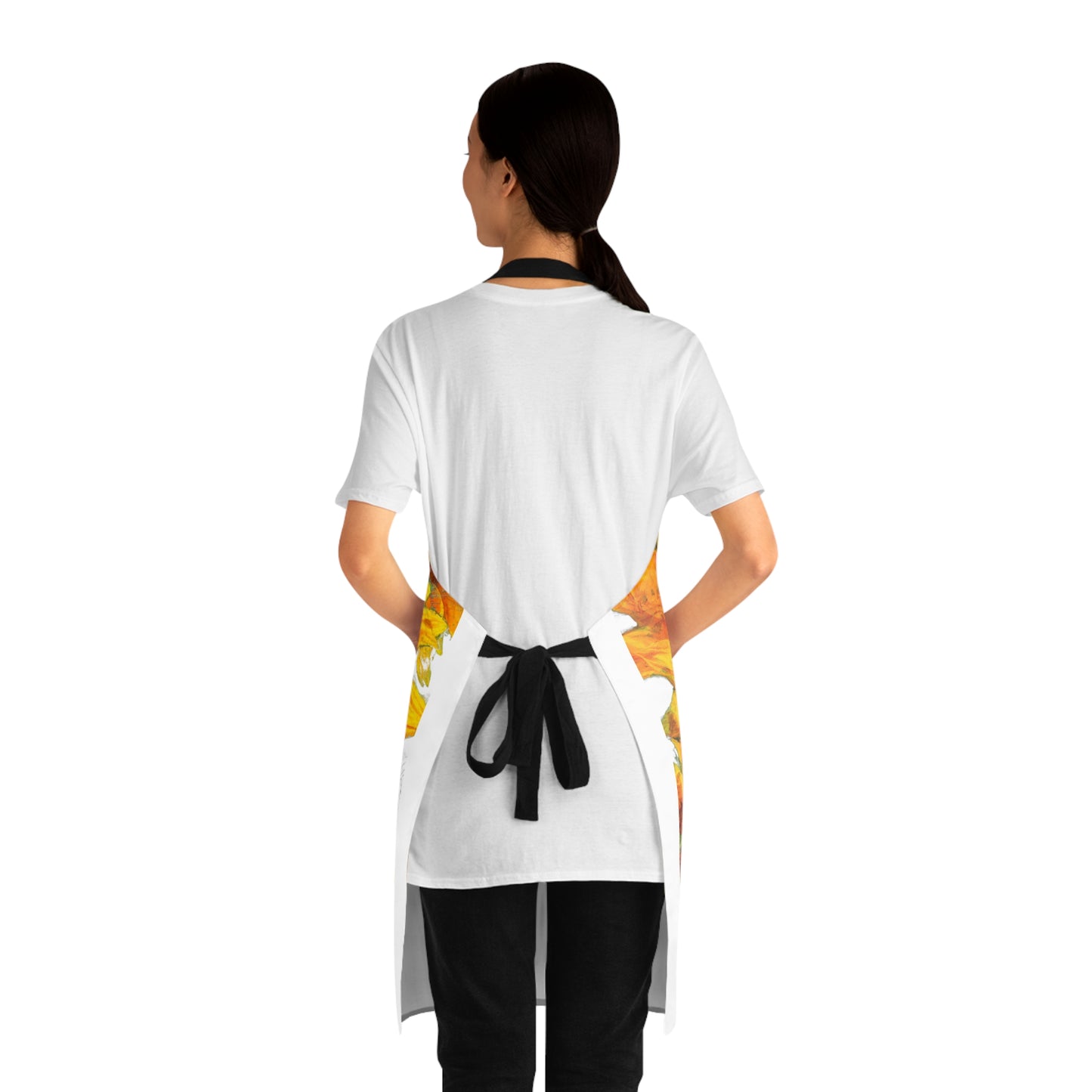 Van Gogh Sunflower Apron with Pockets! (AOP)
