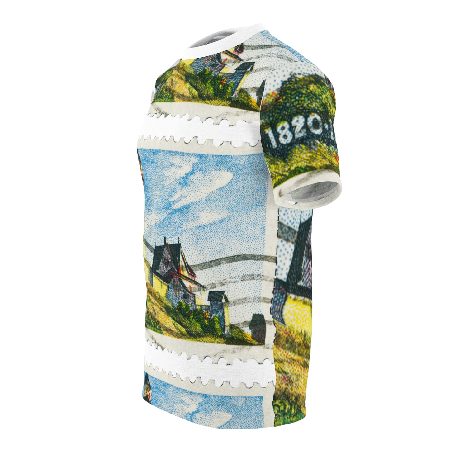 Go Sea Maine Unisex Cut & Sew Tee (AOP)