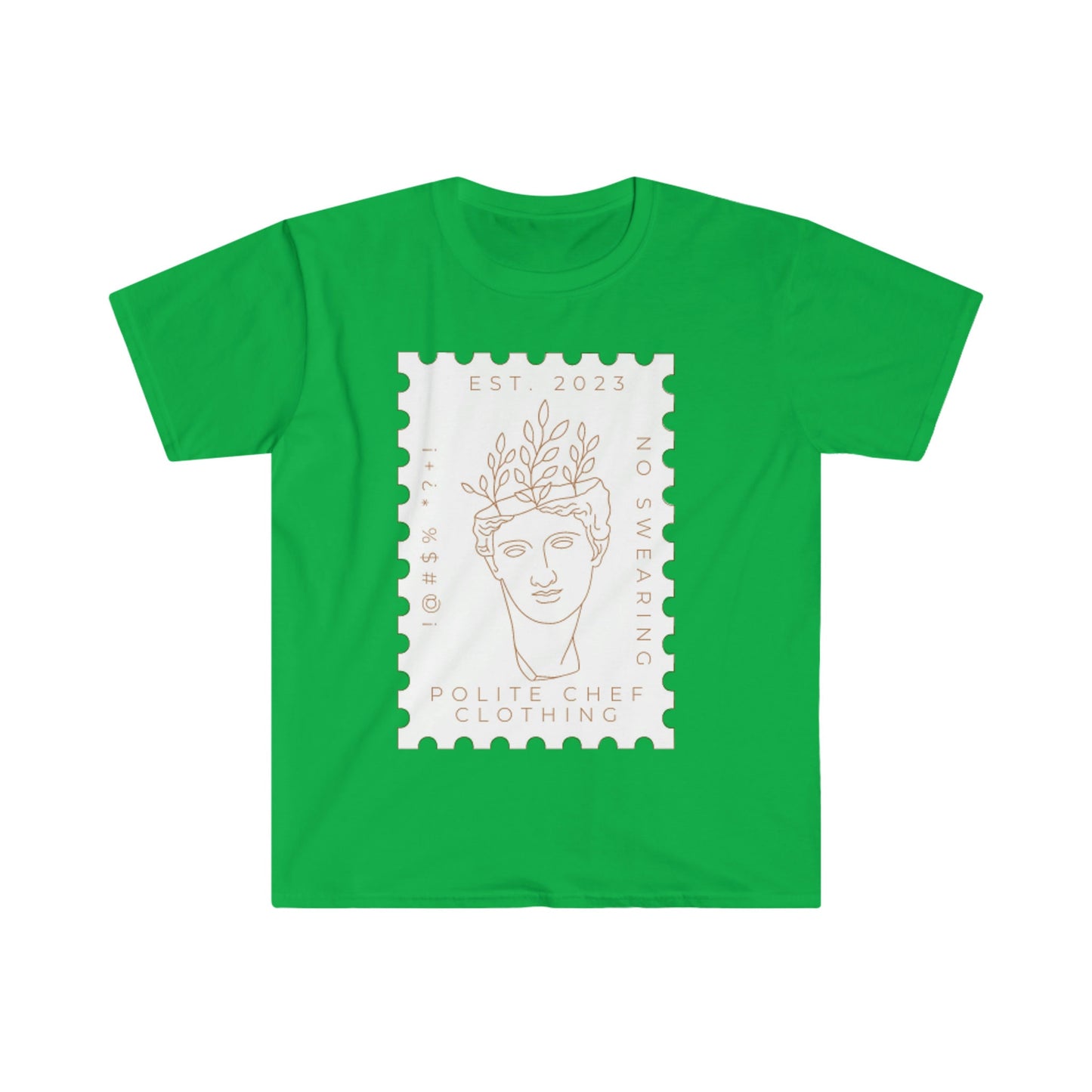 Vintage Stamp Polite Chef Clothing T-Shirt