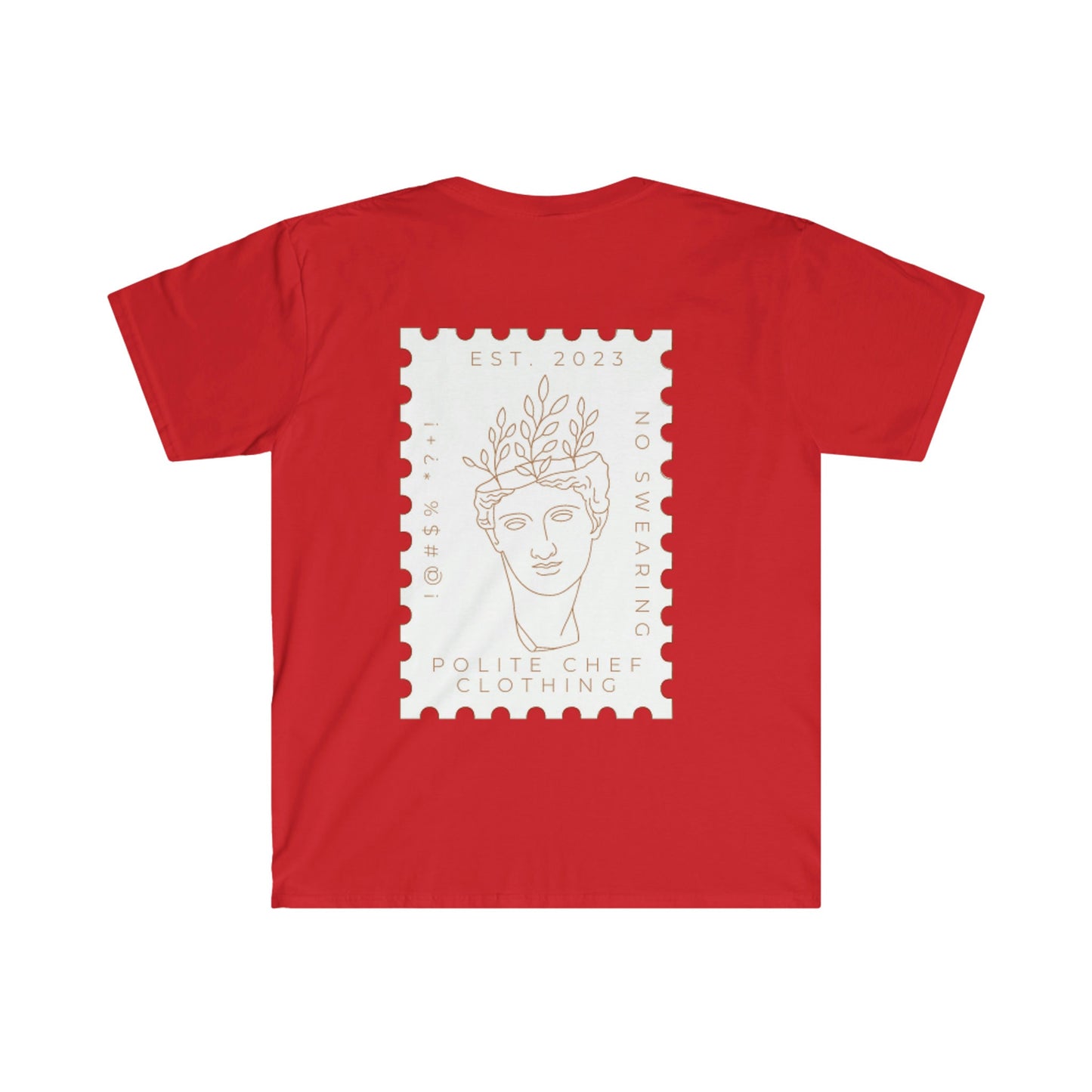 Vintage Stamp Polite Chef Clothing T-Shirt