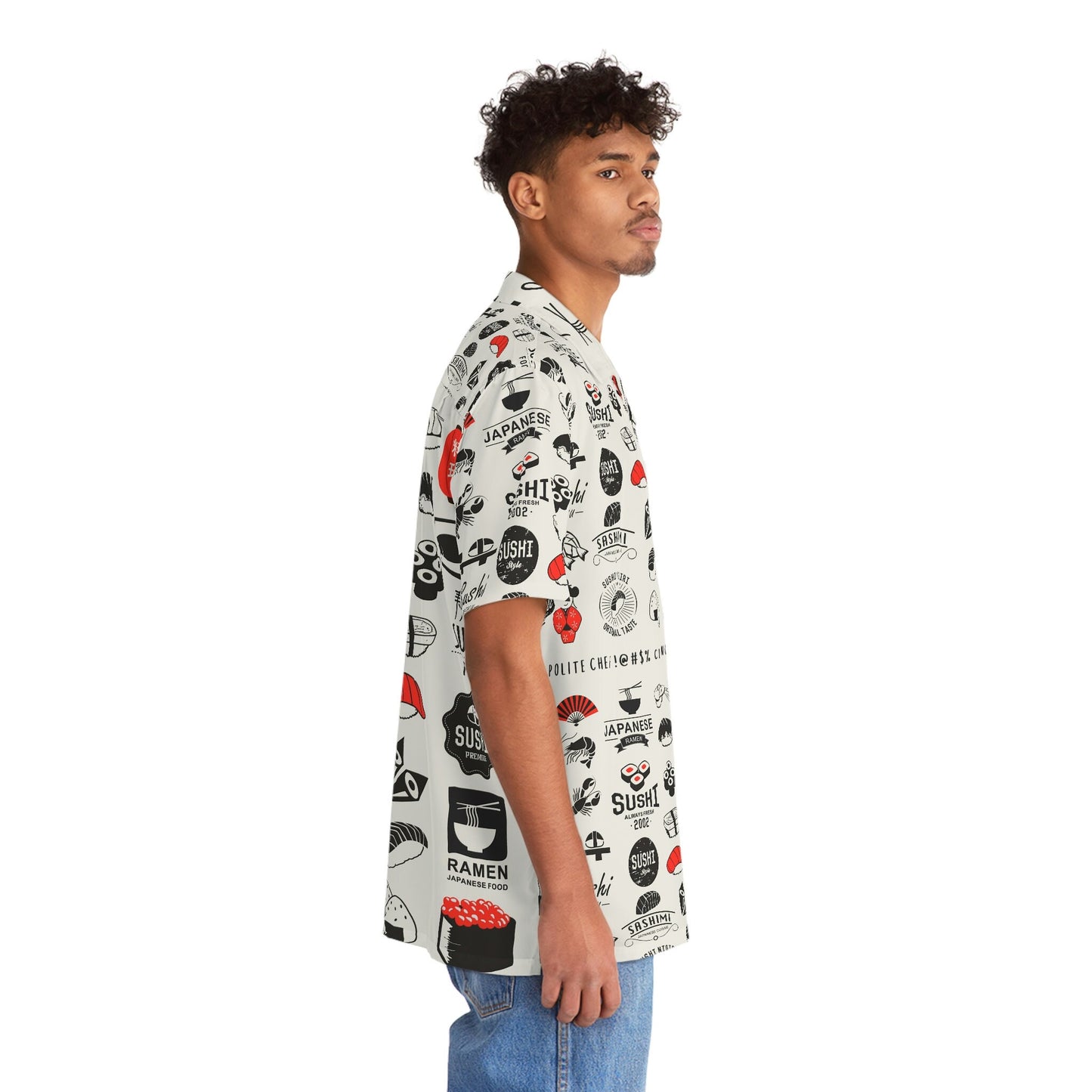 Sushi Maki Men's Hawaiian Shirt (AOP)
