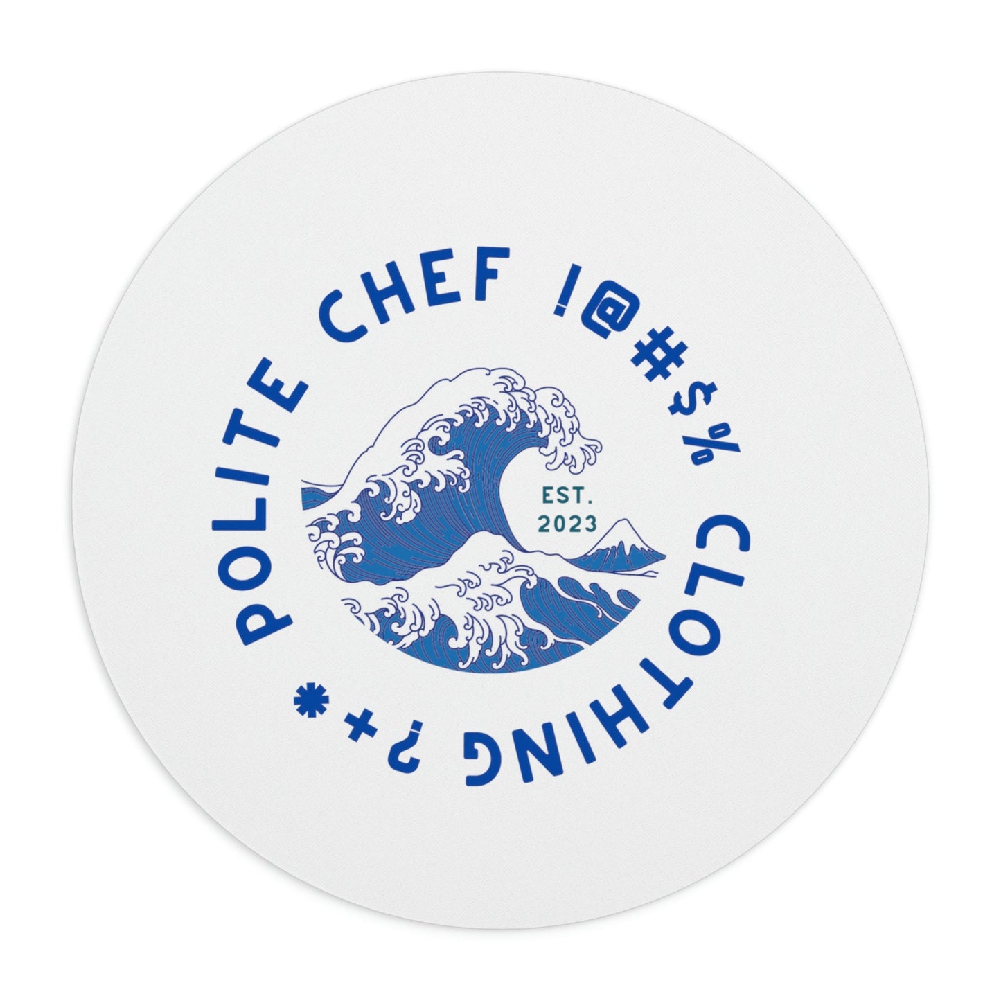 Sushi Wave Mouse Pad