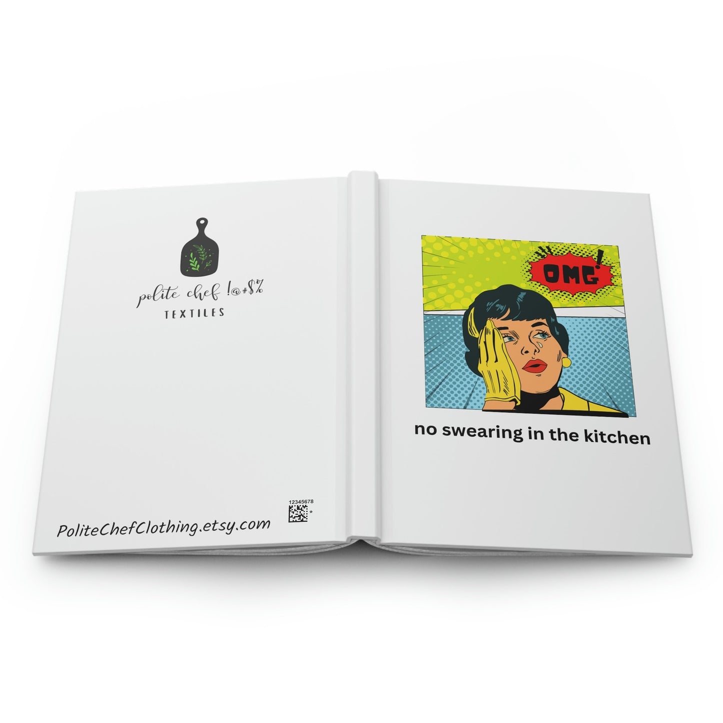 OMG No Swearing Hardcover Journal Matte