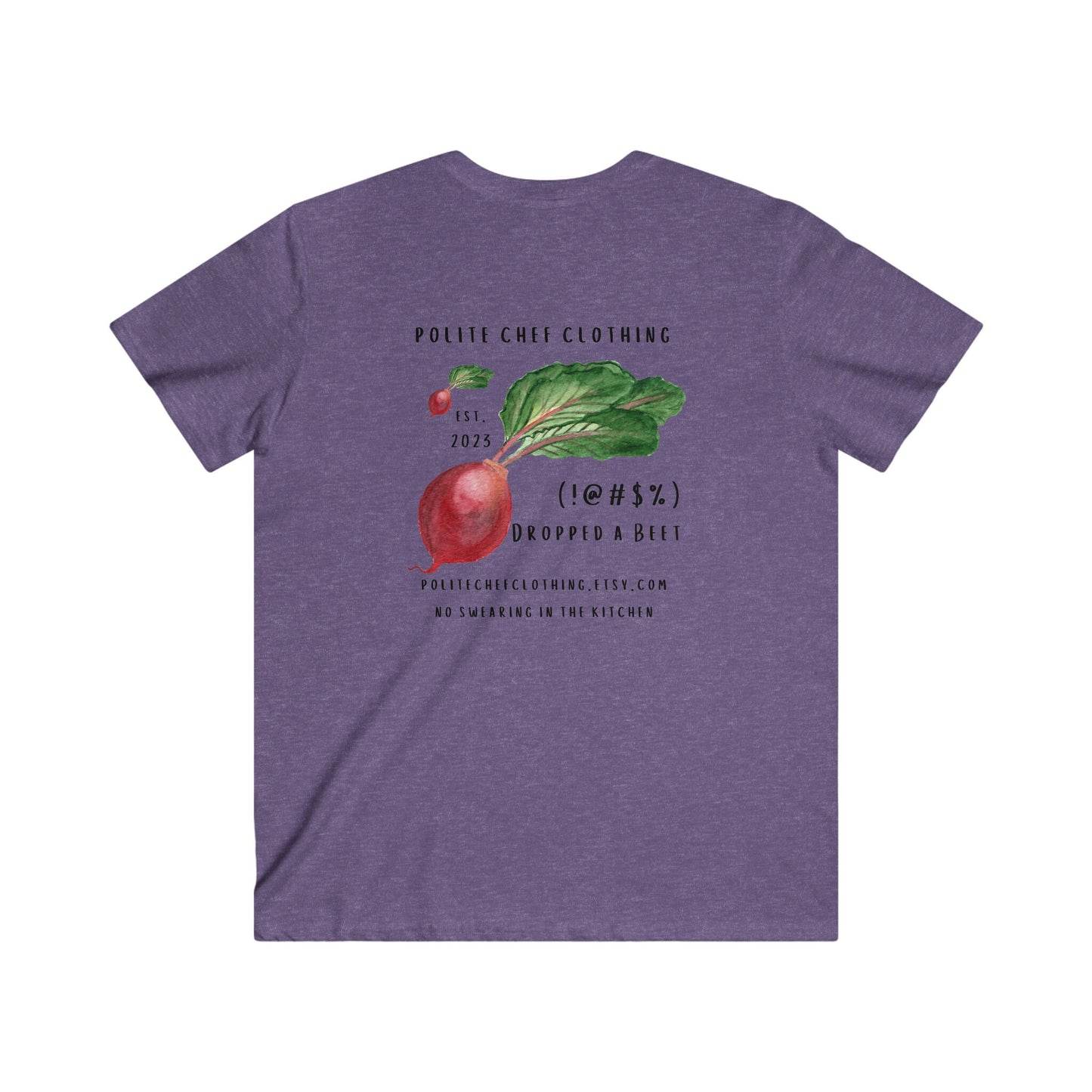 Dropped a Beet V-Neck Tee