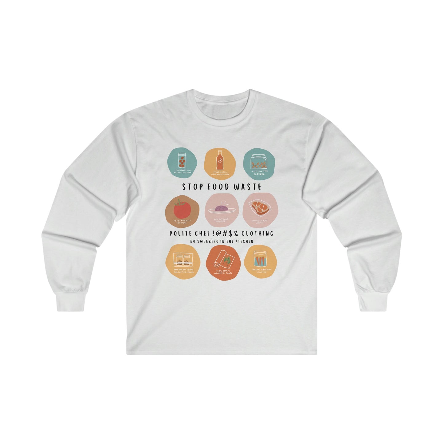 Stop Food Waste Long Sleeve Tee