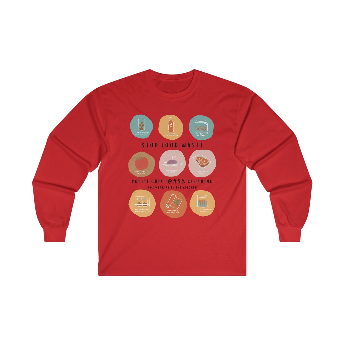 Stop Food Waste Long Sleeve Tee