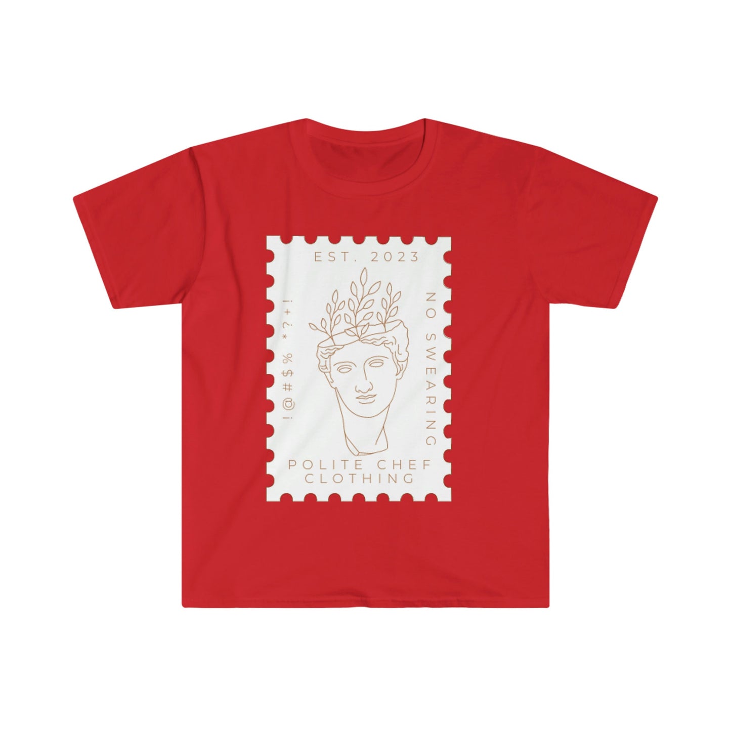 Vintage Stamp Polite Chef Clothing T-Shirt