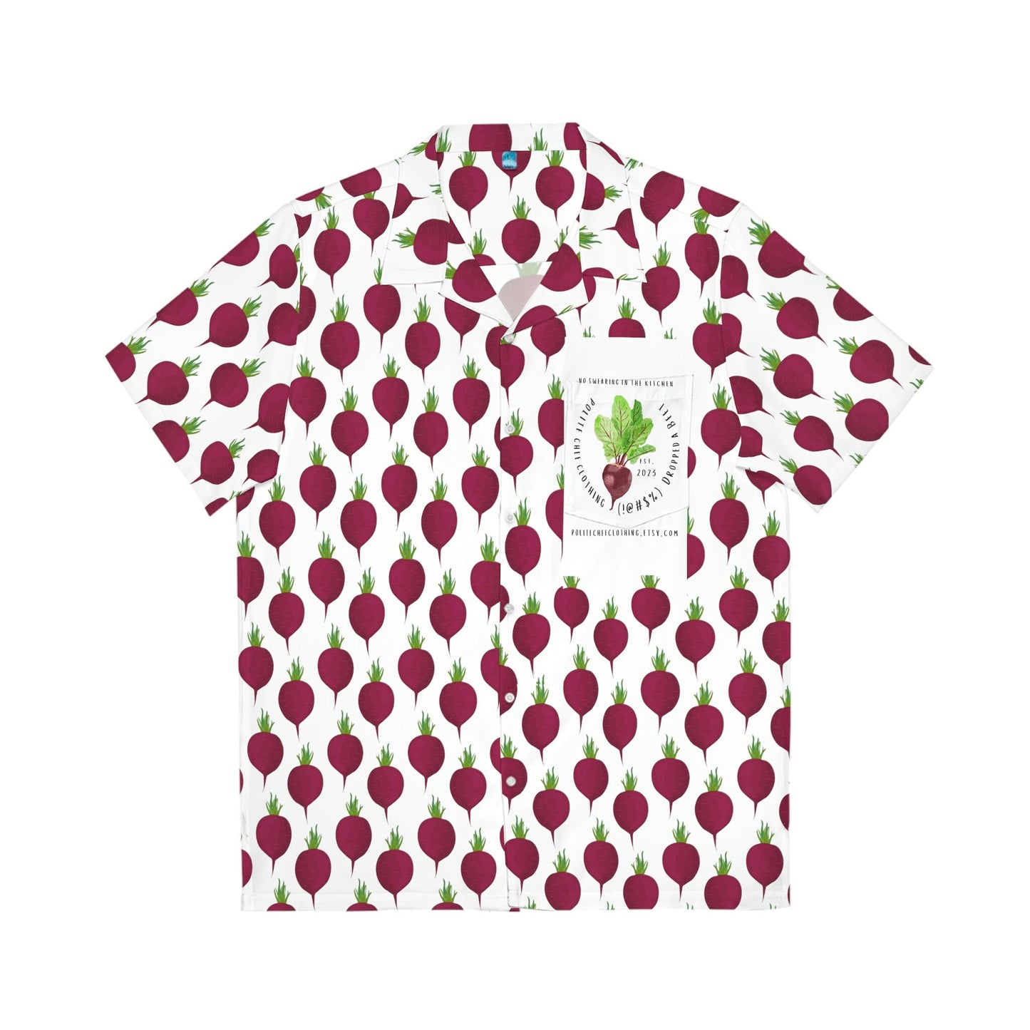 Dropped A Beet Men's Hawaiian Shirt (AOP)