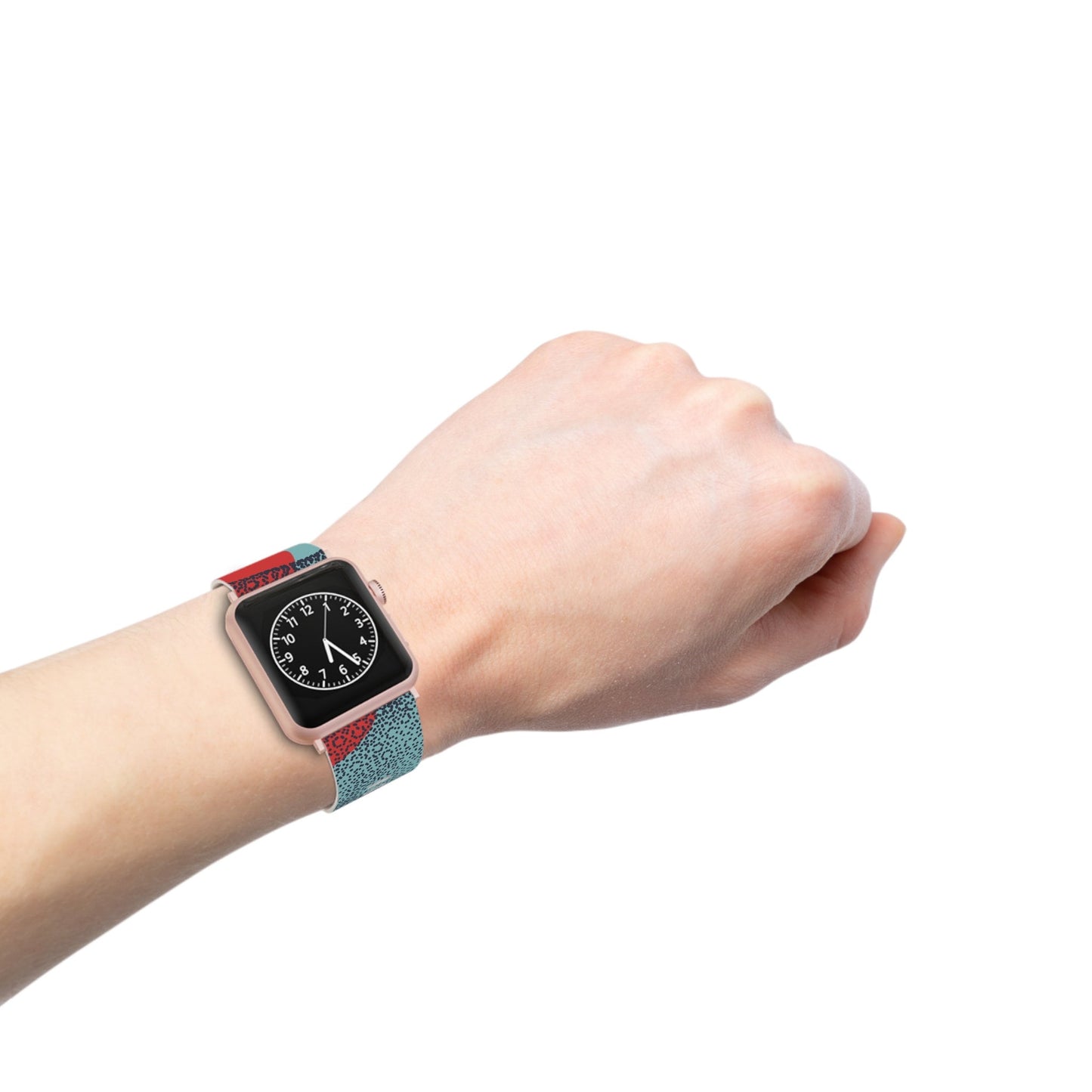 Abstract Cell Design Apple Watch Band
