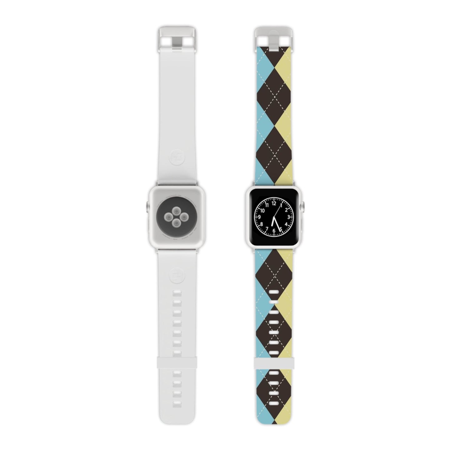 Large Argyle Watch Band for Apple Watch