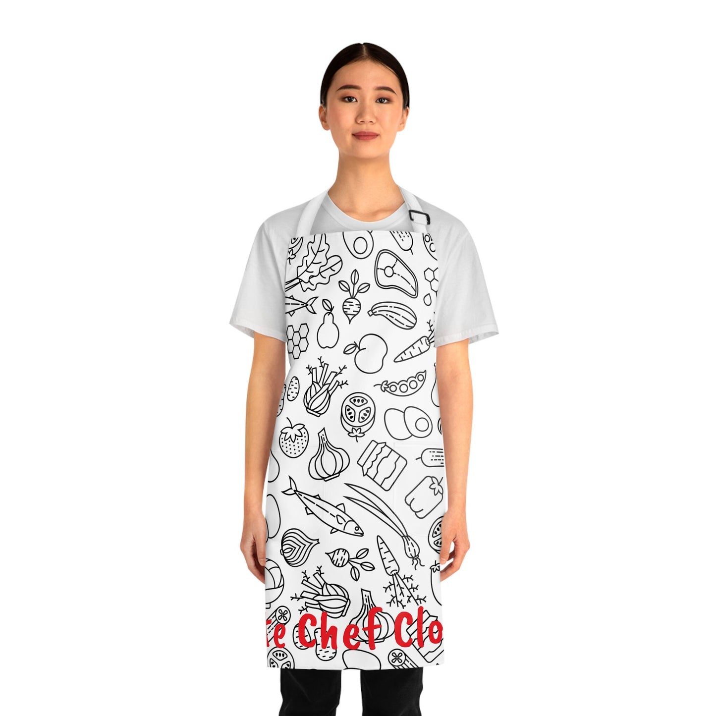 Farmer Market with Pockets Apron (AOP)