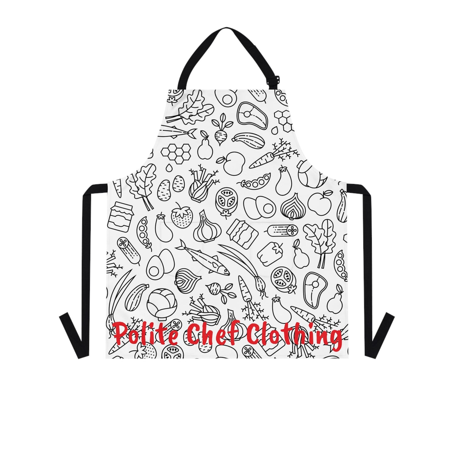 Farmer Market with Pockets Apron (AOP)