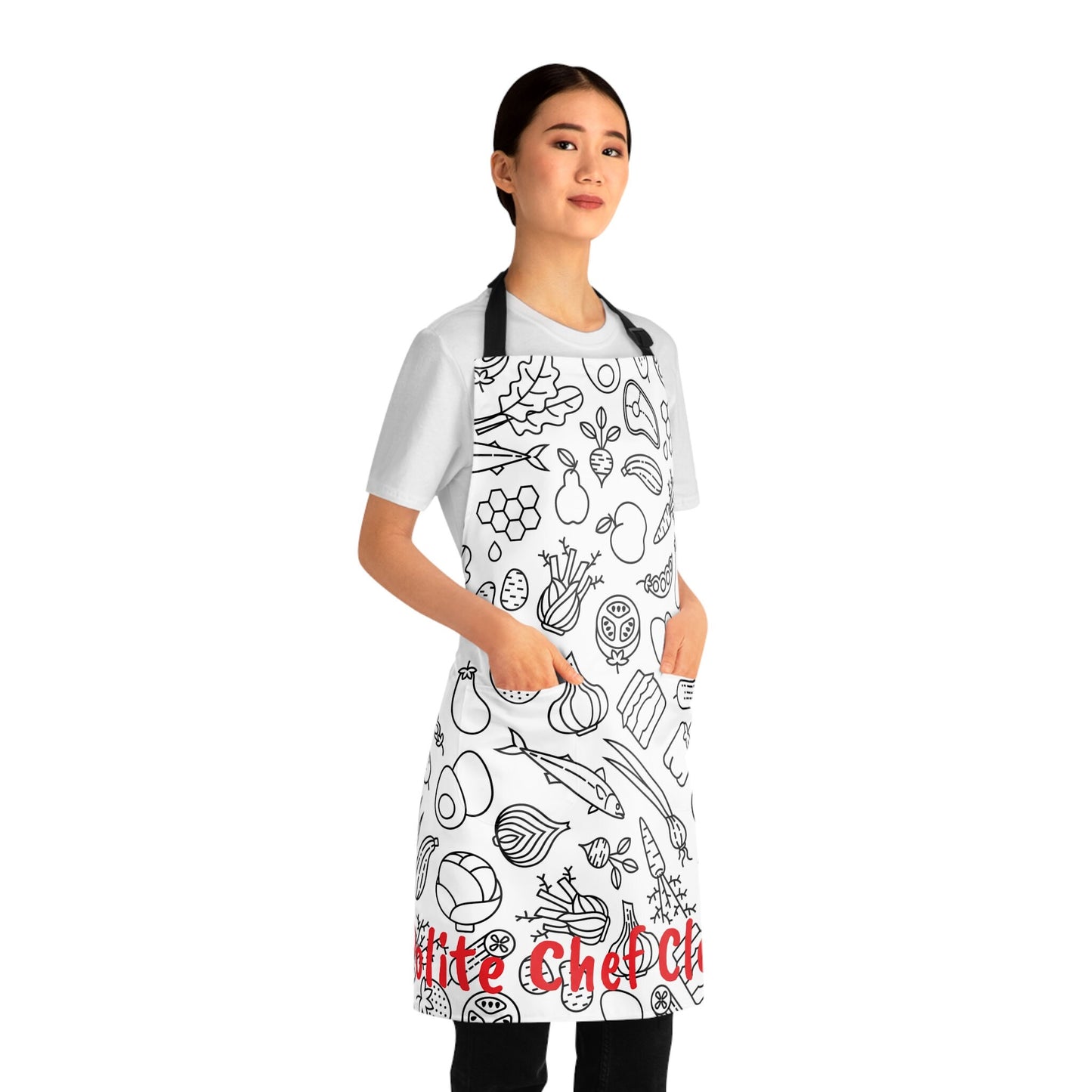 Farmer Market with Pockets Apron (AOP)