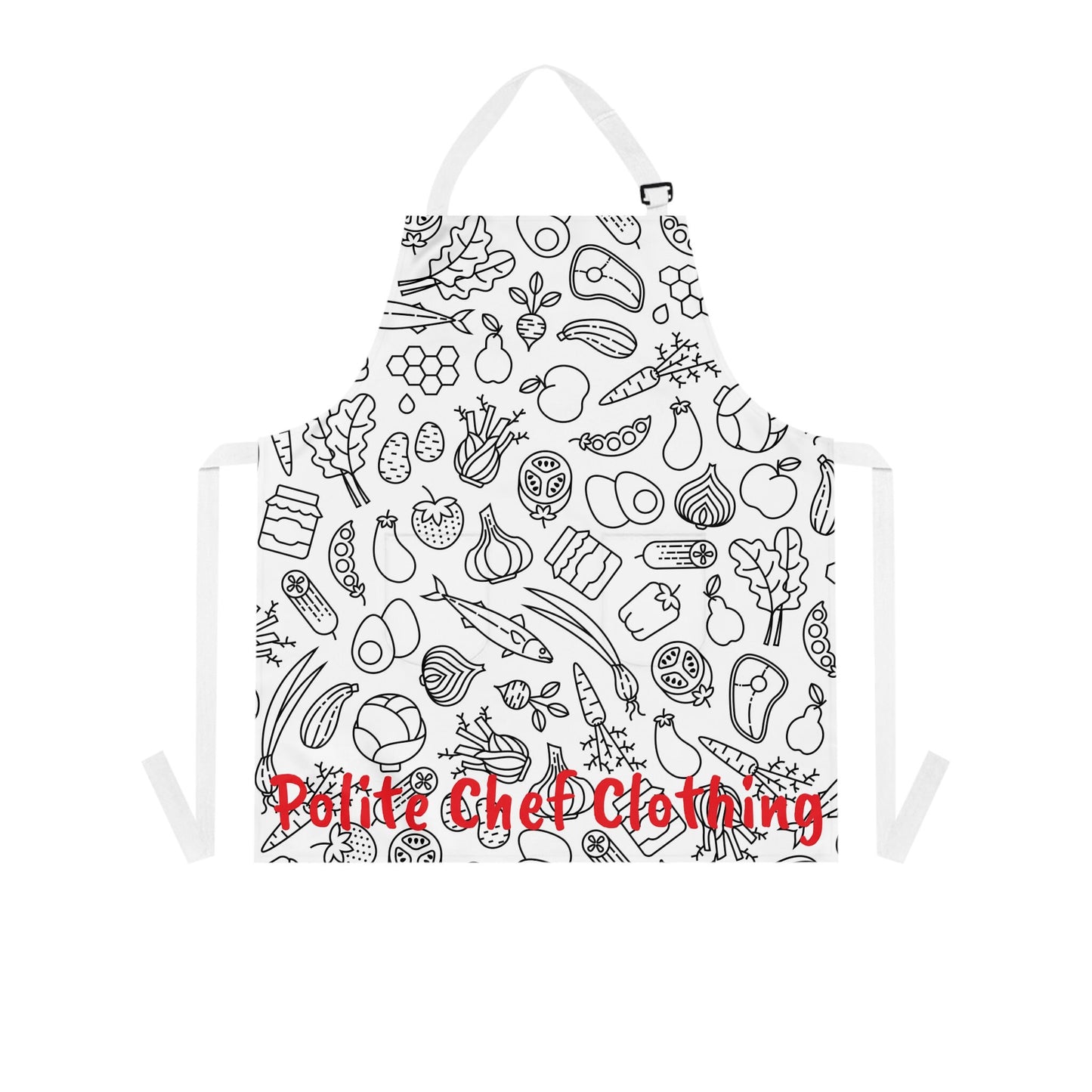 Farmer Market with Pockets Apron (AOP)