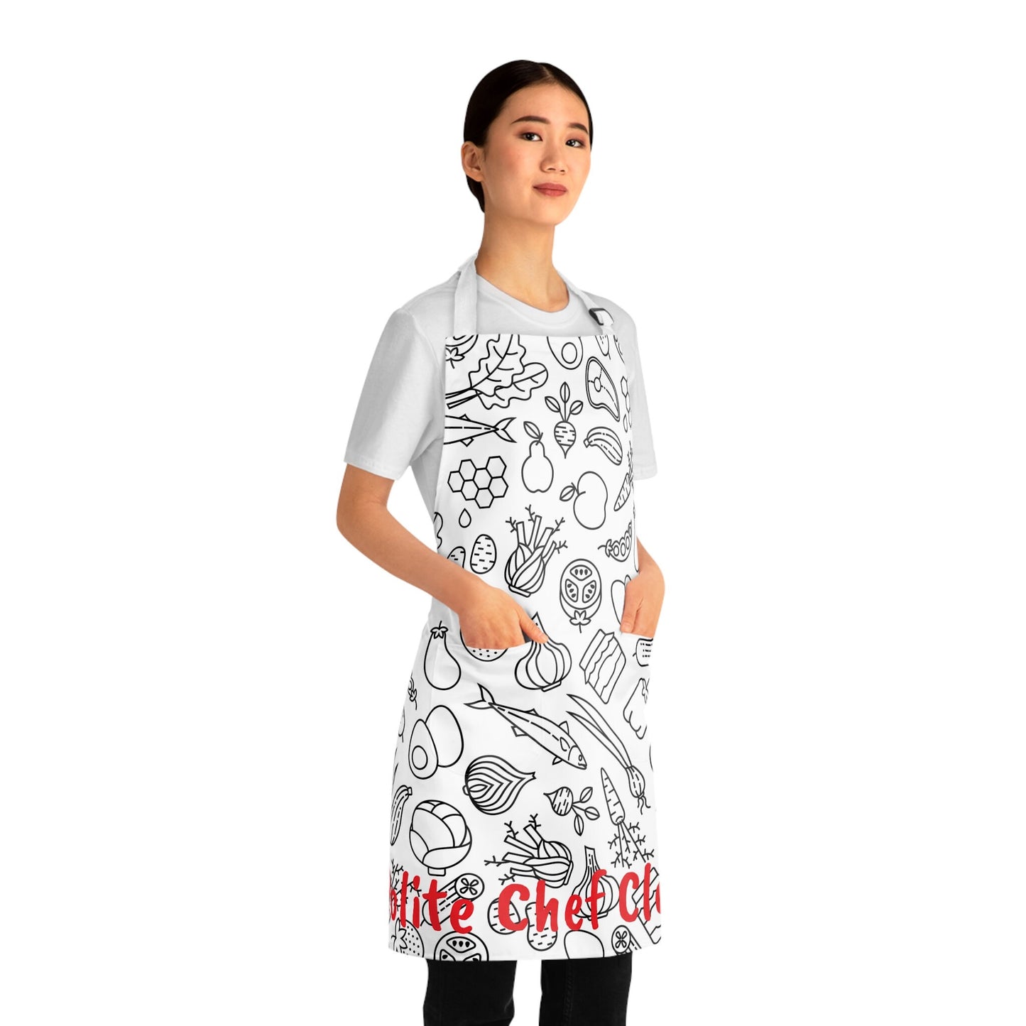 Farmer Market with Pockets Apron (AOP)