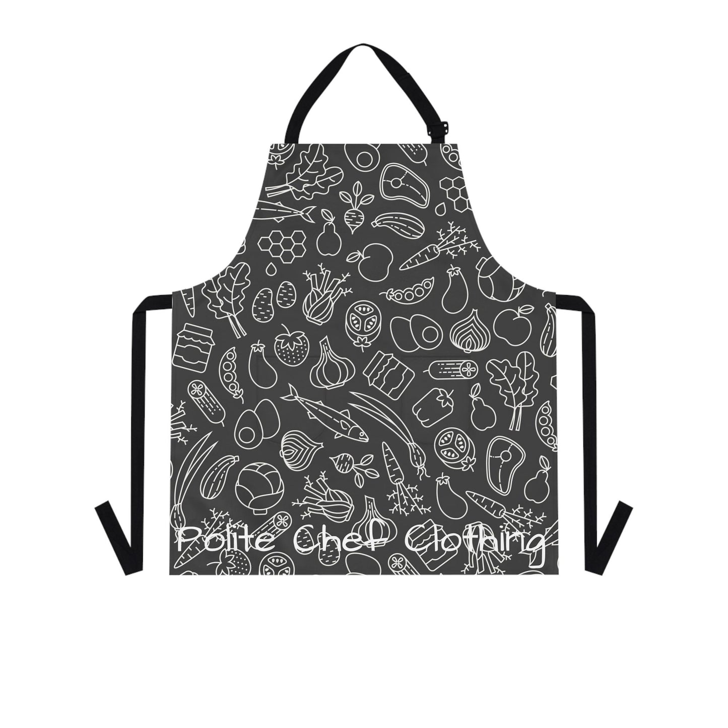 Dark Farmer Market Apron (AOP)