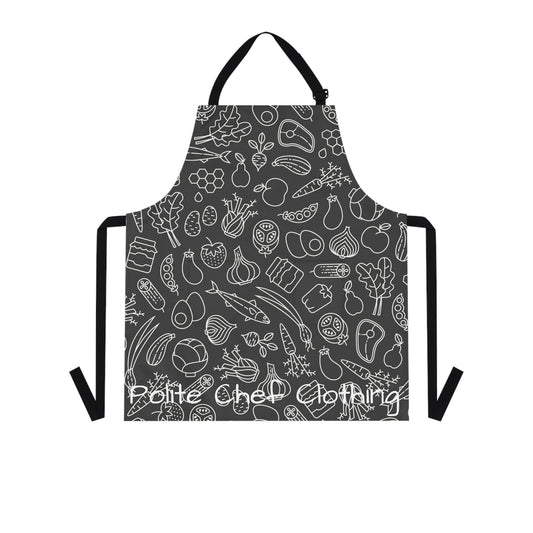 Dark Farmer Market Apron (AOP)