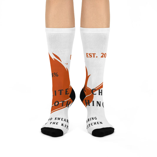 Polite Chef Cushioned Crew Socks