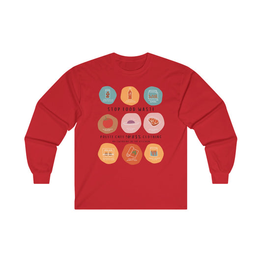 Stop Food Waste Long Sleeve Tee