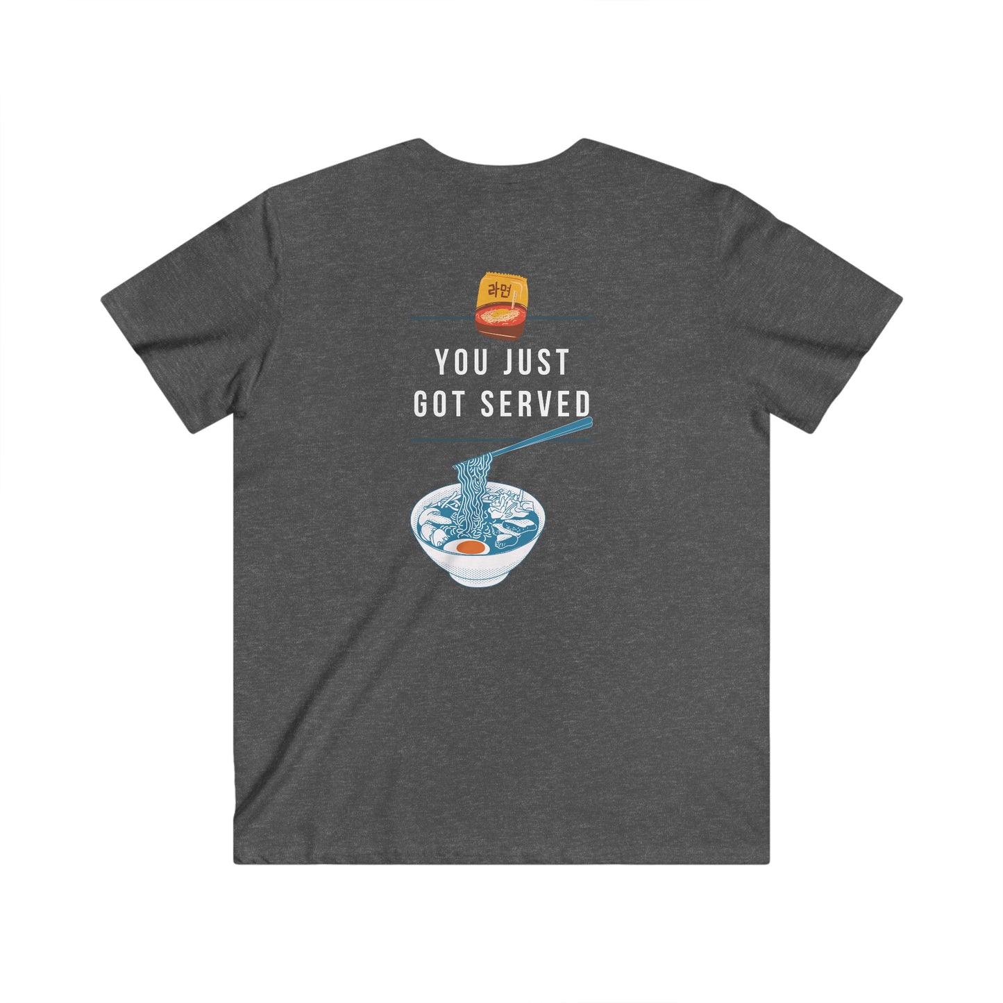 Had Me at Ramen Men's Fitted V-Neck Short Sleeve Tee