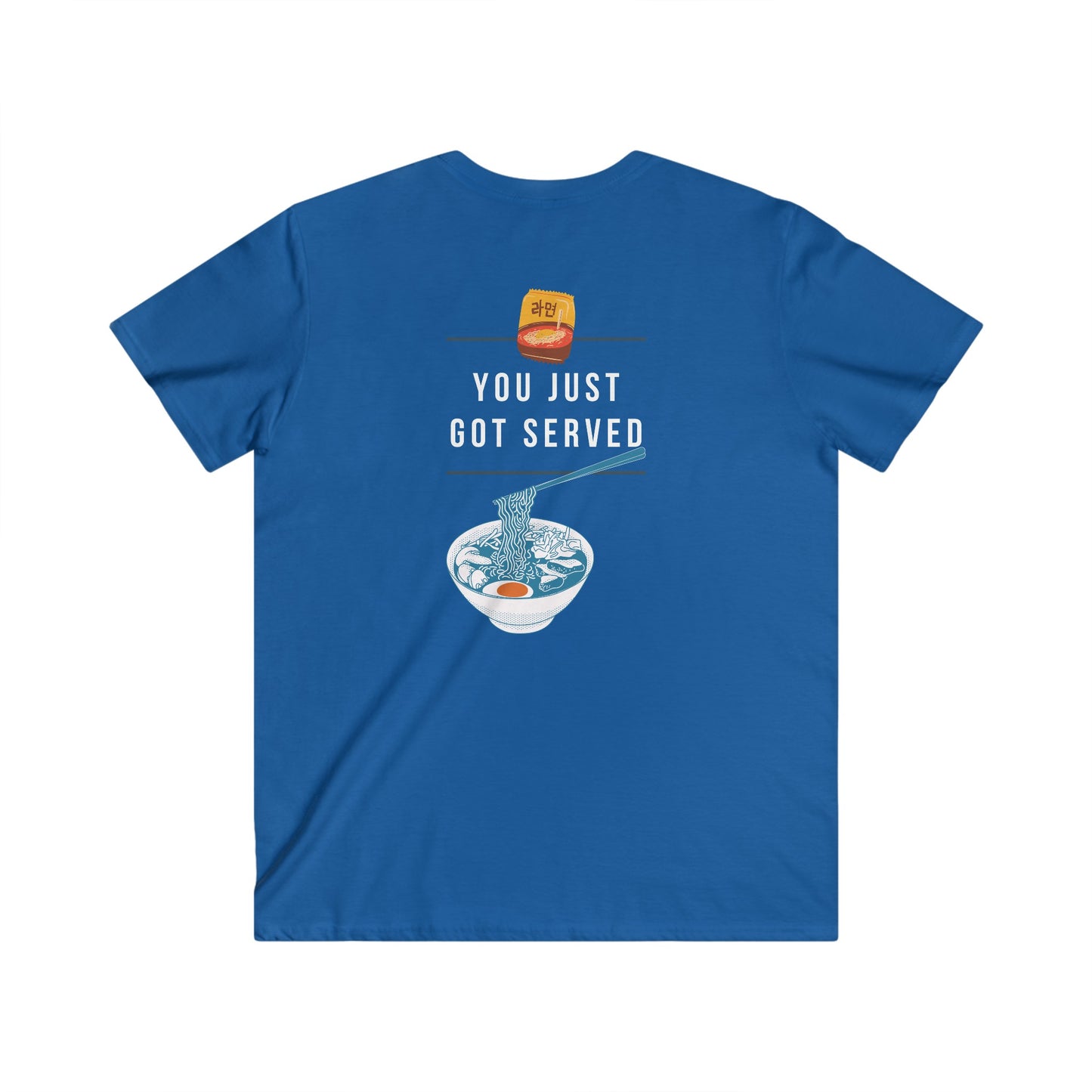 Had Me at Ramen Men's Fitted V-Neck Short Sleeve Tee
