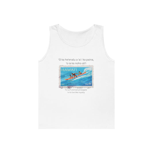Hawai'i Pineapple Unisex Heavy Cotton Tank Top
