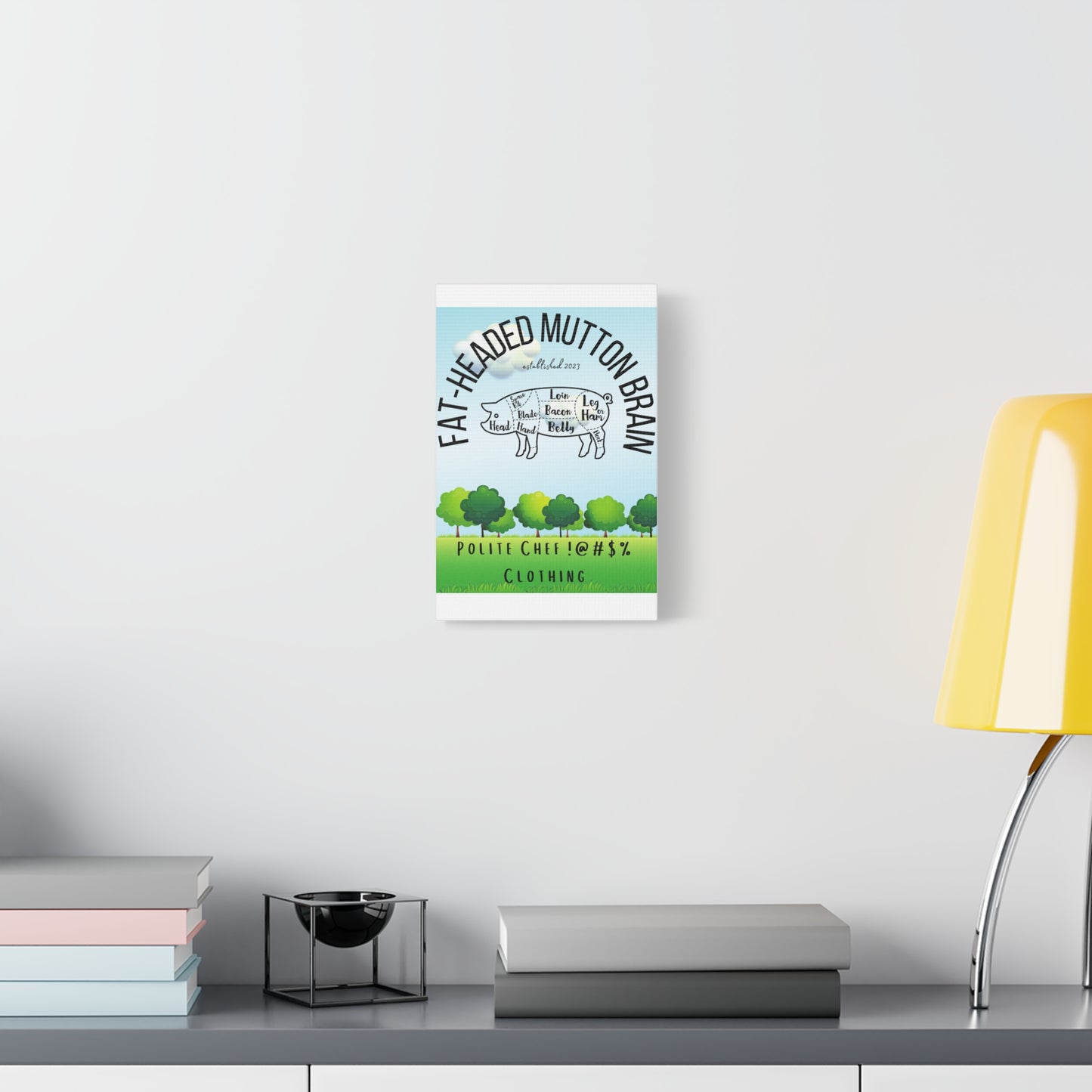 Fat Headed Mutton Classic Canvas