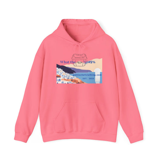 What the Feta  Unisex Heavy Blend™ Hooded Sweatshirt