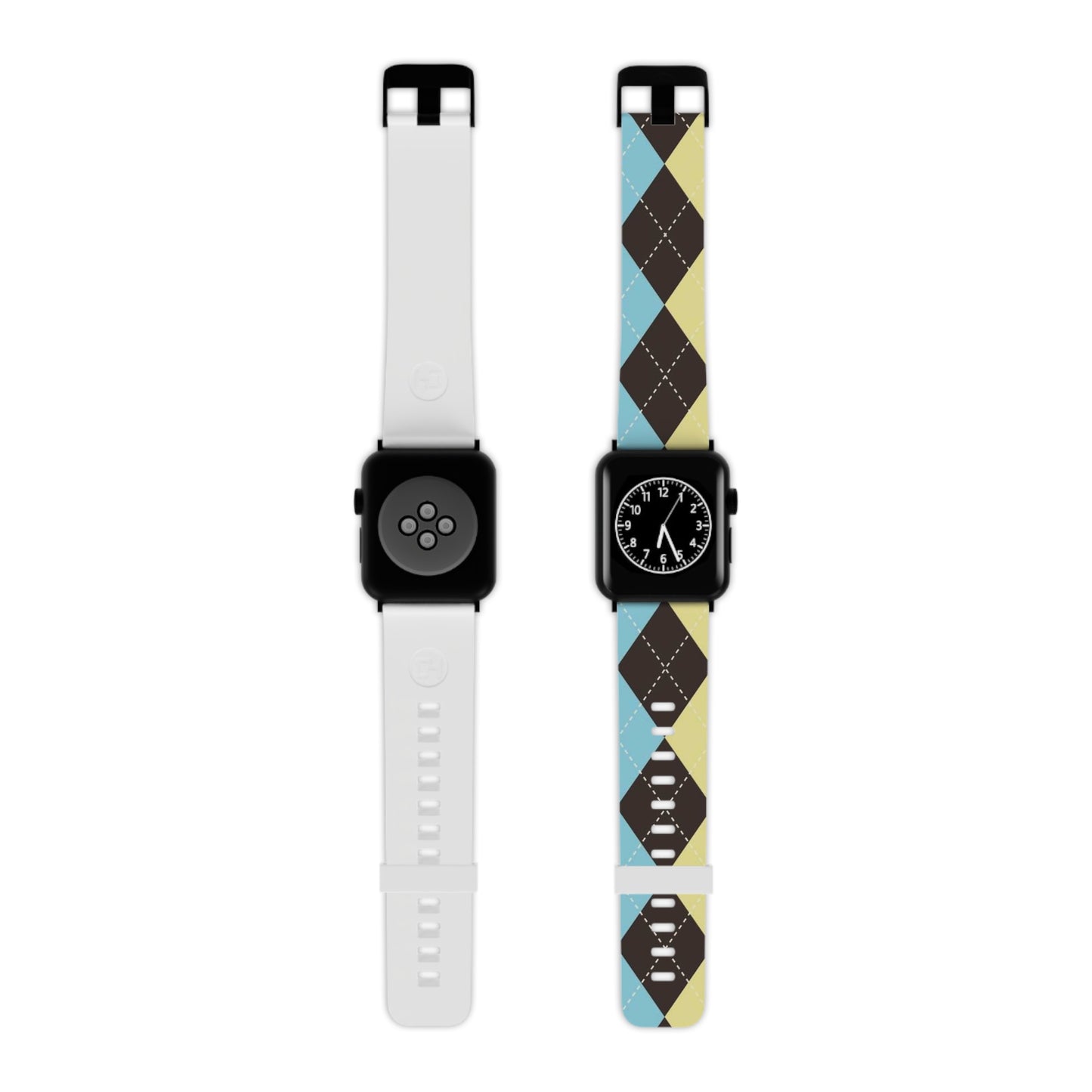 Large Argyle Watch Band for Apple Watch