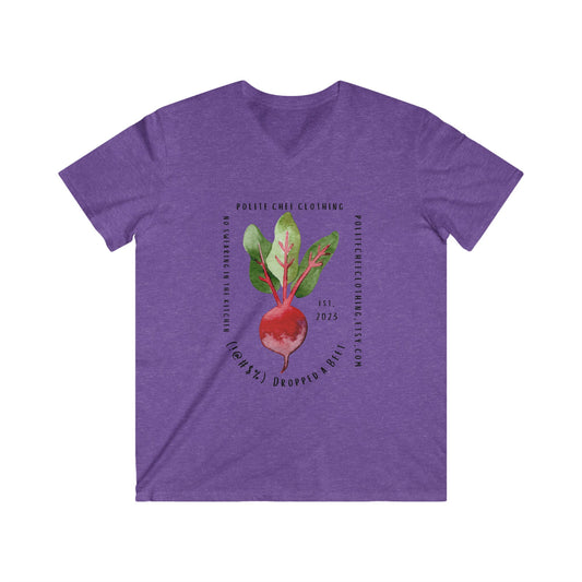 Dropped a Beet V-Neck Tee