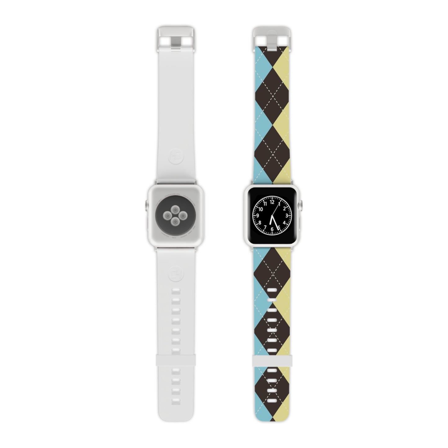 Large Argyle Watch Band for Apple Watch