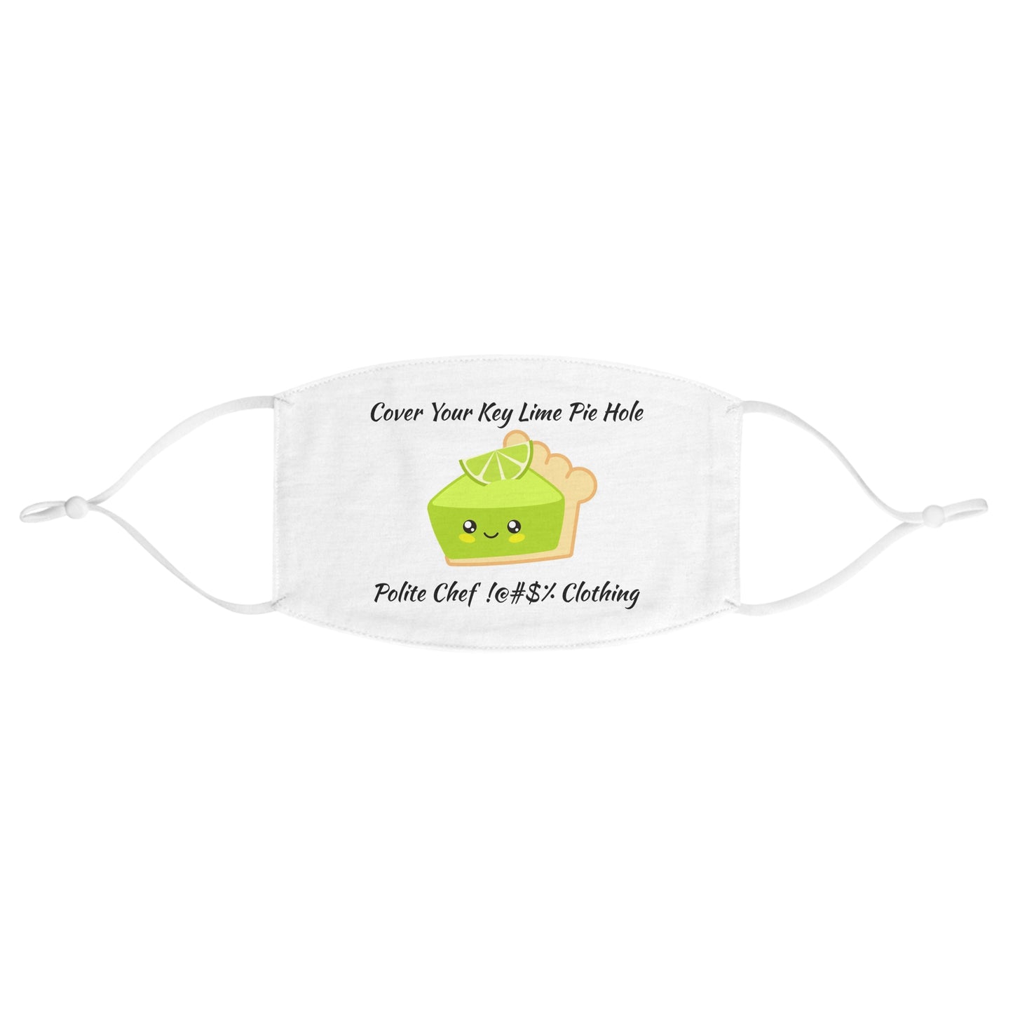 Key Lime Pie Hole Face Mask