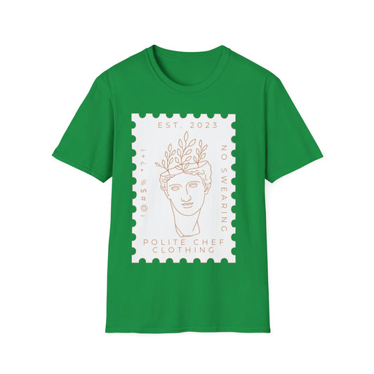 Vintage Stamp Polite Chef Clothing T-Shirt