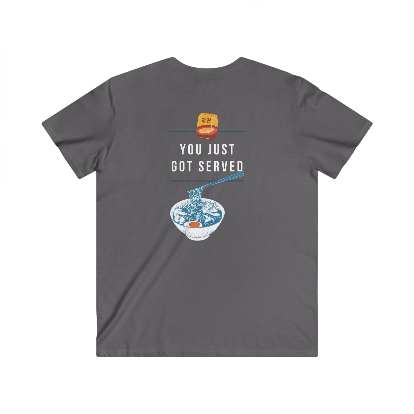 Had Me at Ramen Men's Fitted V-Neck Short Sleeve Tee