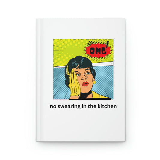 OMG No Swearing Hardcover Journal Matte